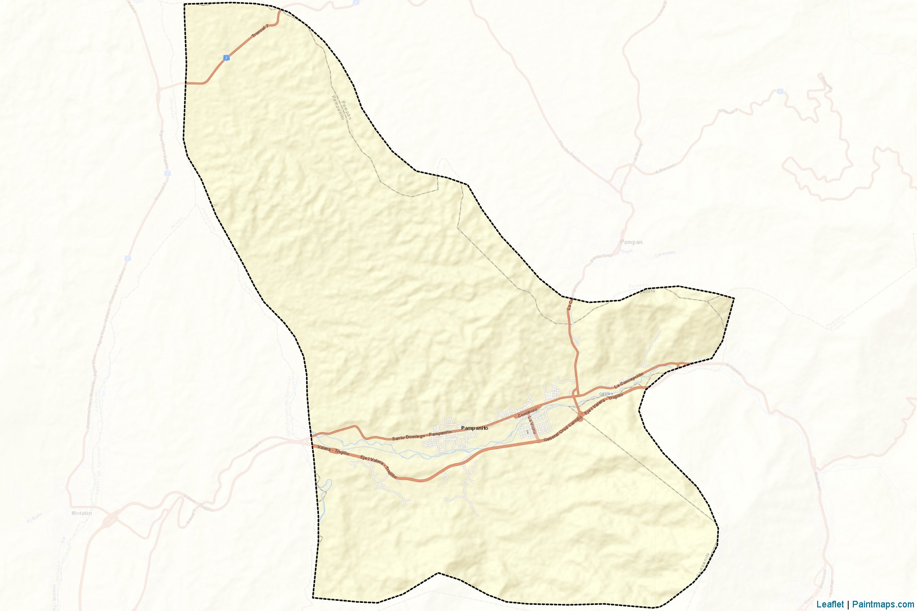 Muestras de recorte de mapas Pampanito (Trujillo)-2