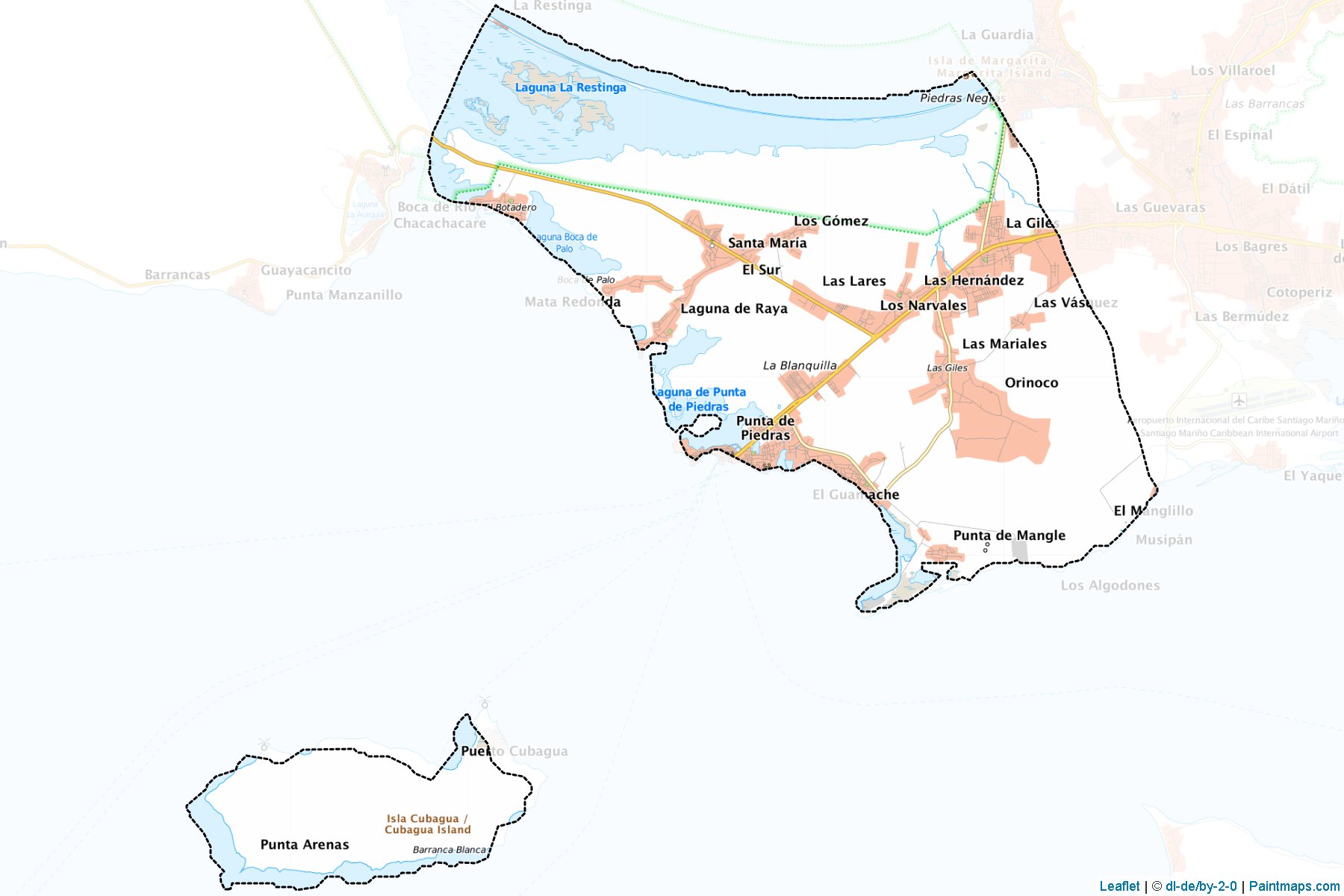 Muestras de recorte de mapas Tubores (Nueva Esparta)-1