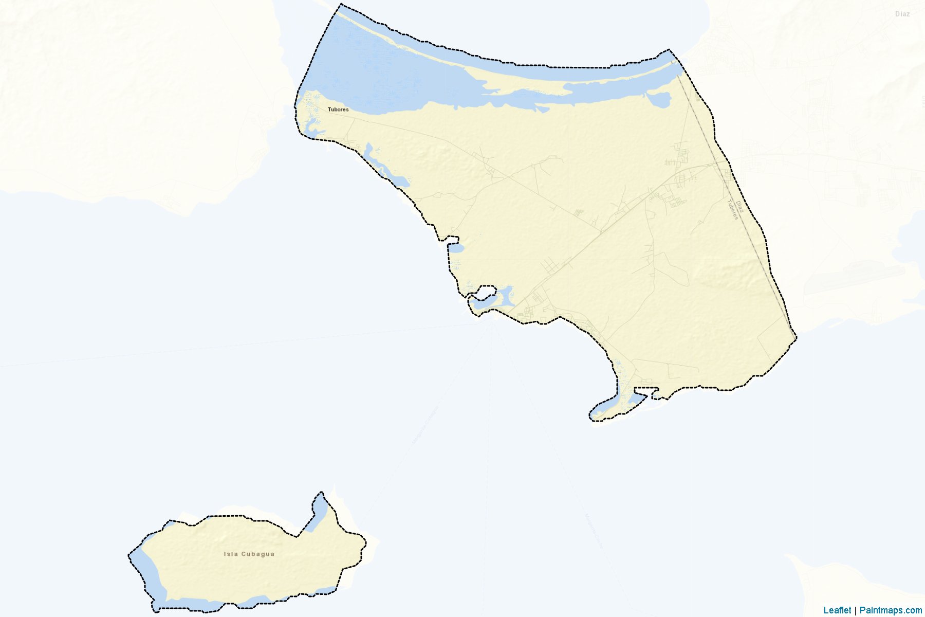 Muestras de recorte de mapas Tubores (Nueva Esparta)-2