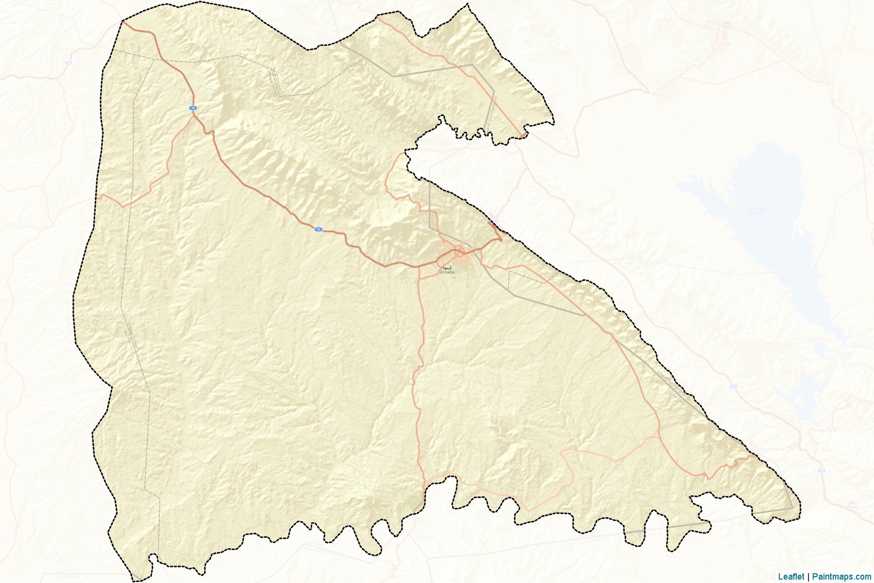 Muestras de recorte de mapas Koisnjaq (Arbil)-2