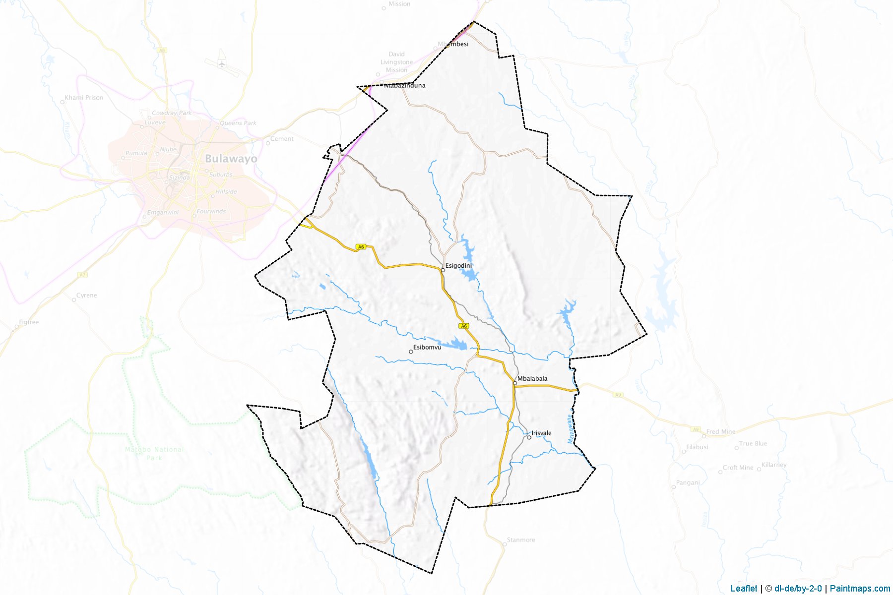 Insiza (Matabeleland South) Map Cropping Samples-1