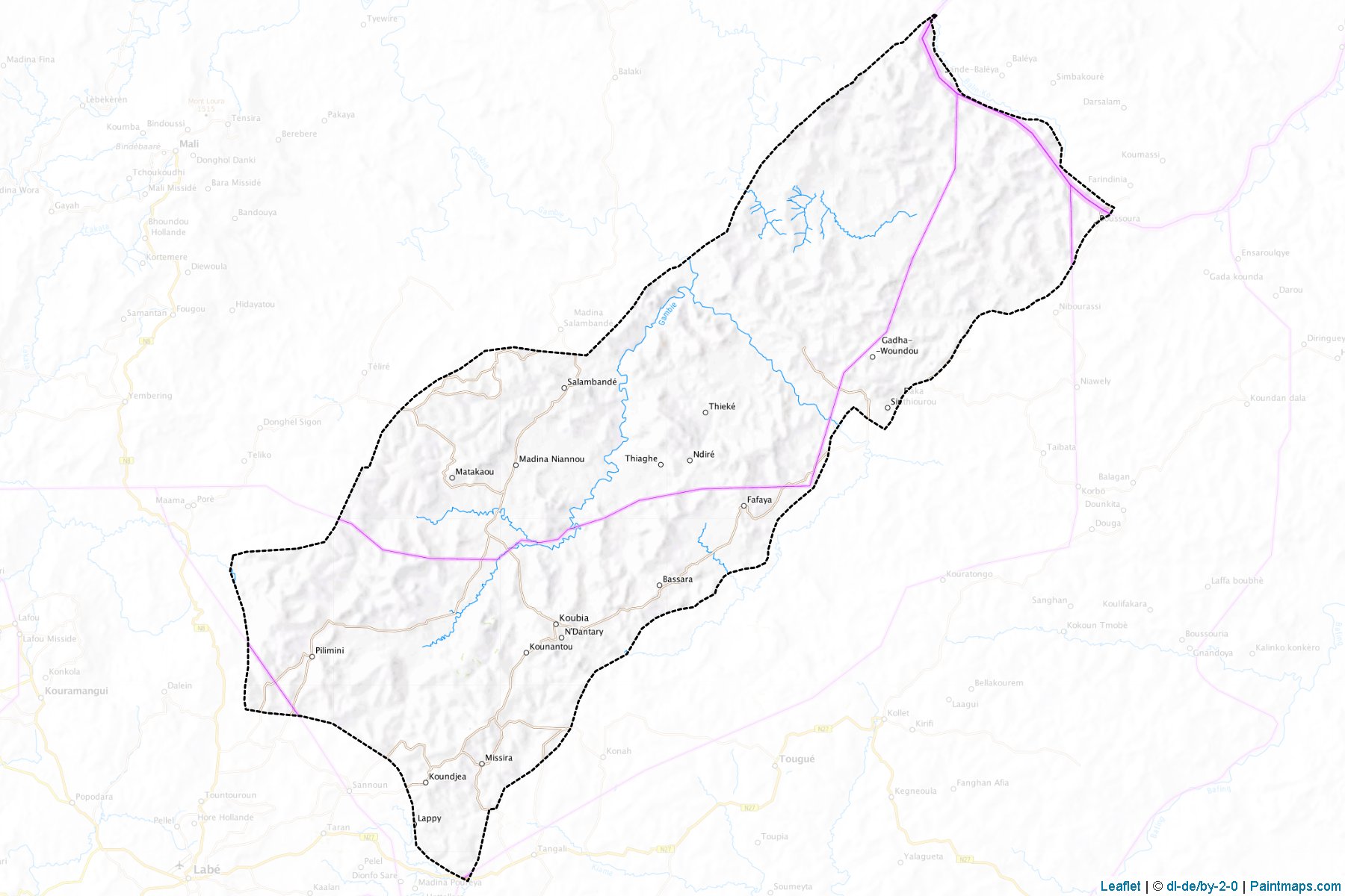 Koubia (Mali) Map Cropping Samples-1