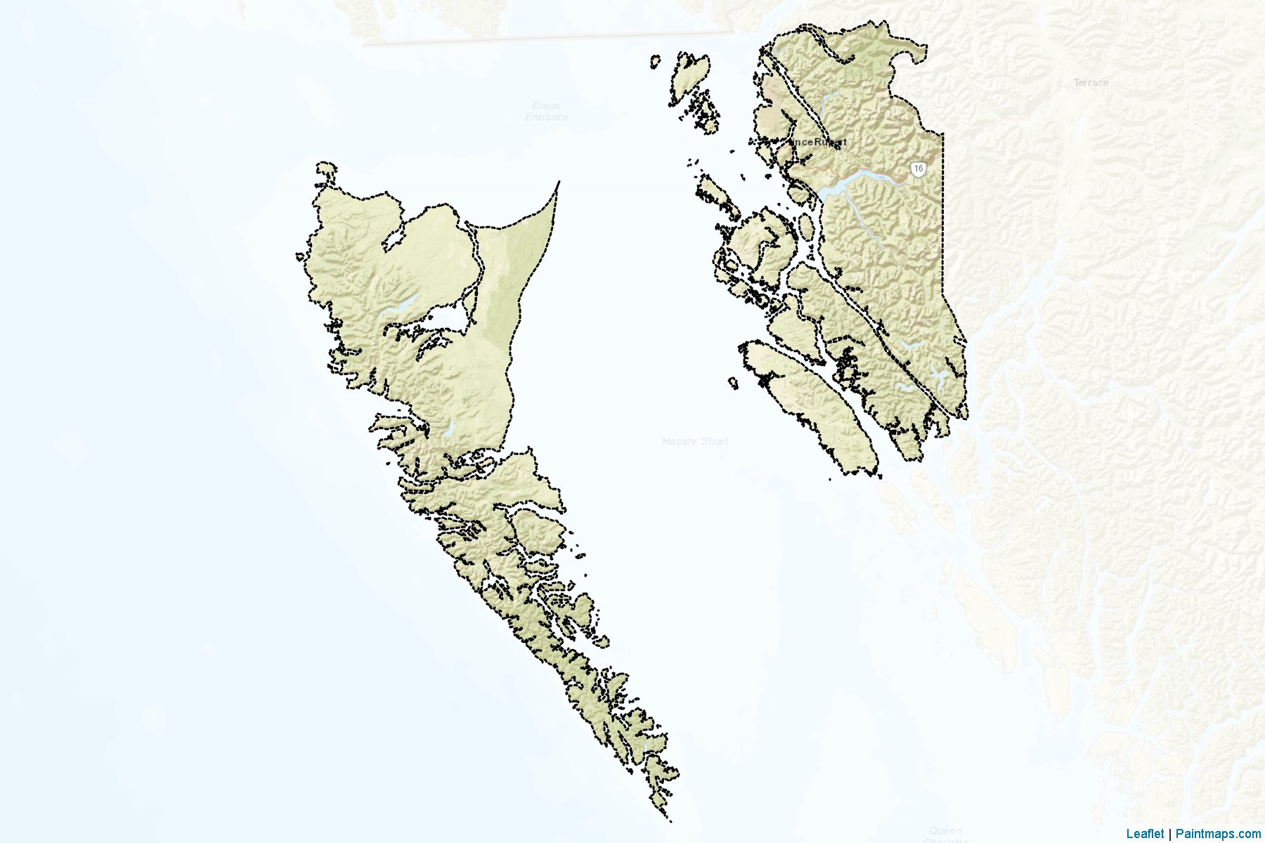 Skeena-Queen Charlotte (British Columbia) Map Cropping Samples-2