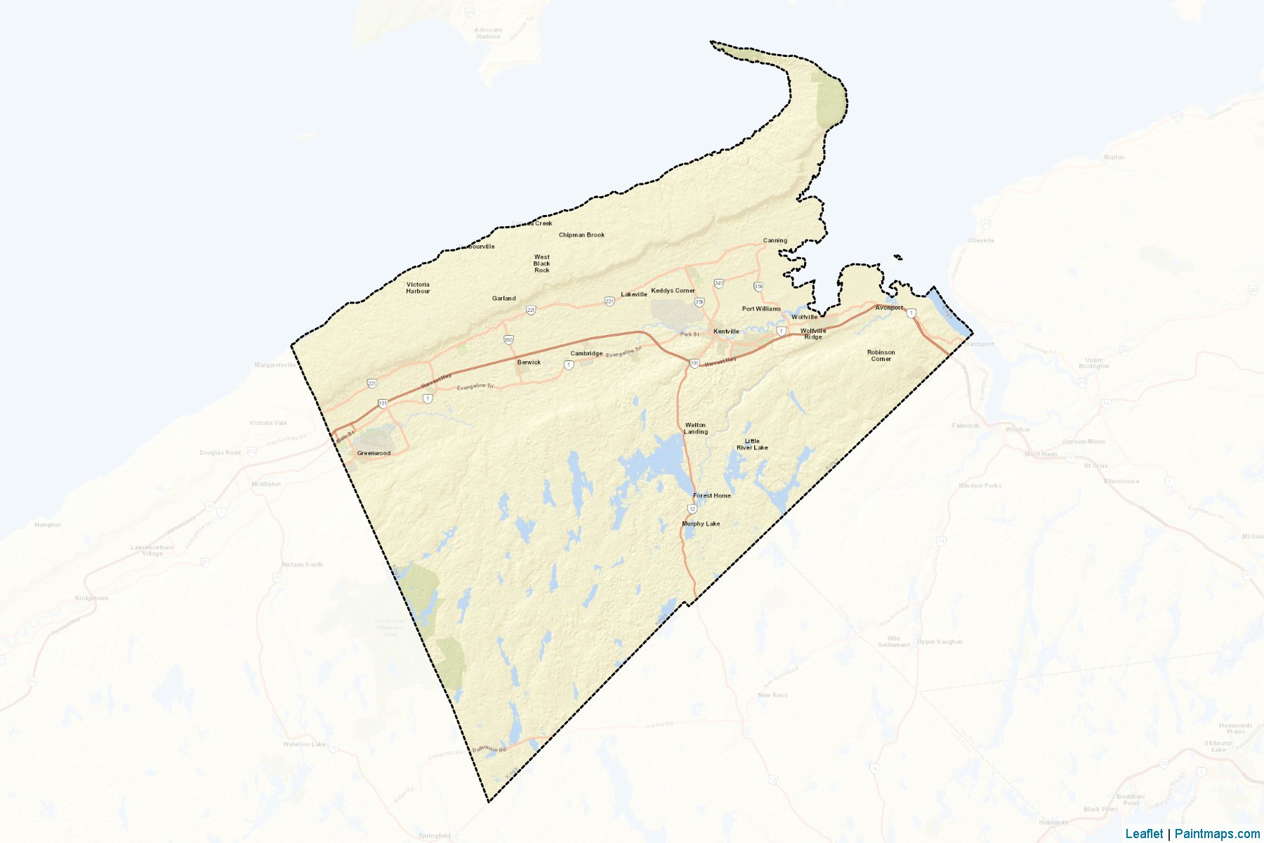 Kings (Nova Scotia) Map Cropping Samples-2