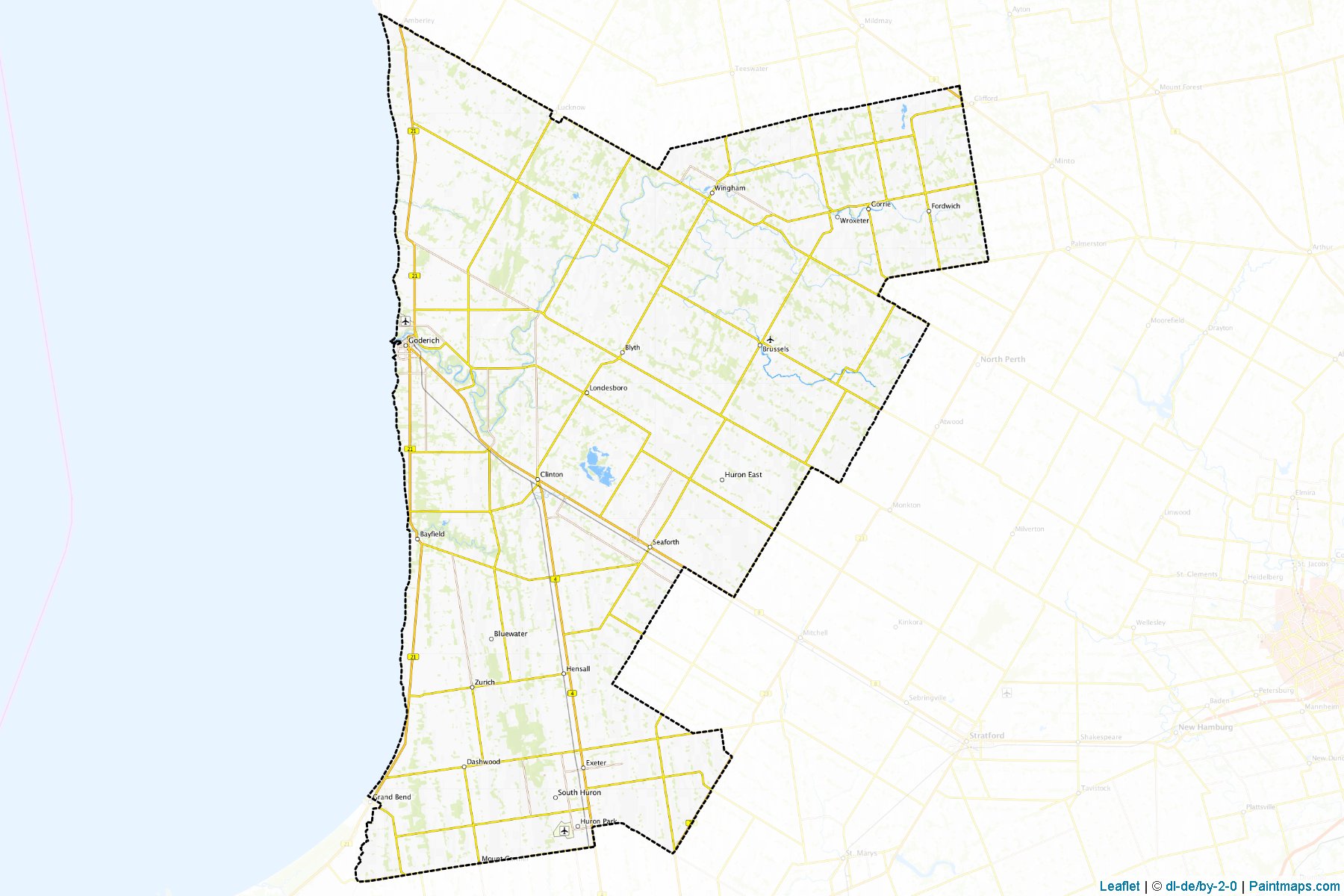 Huron (Ontario) Map Cropping Samples-1