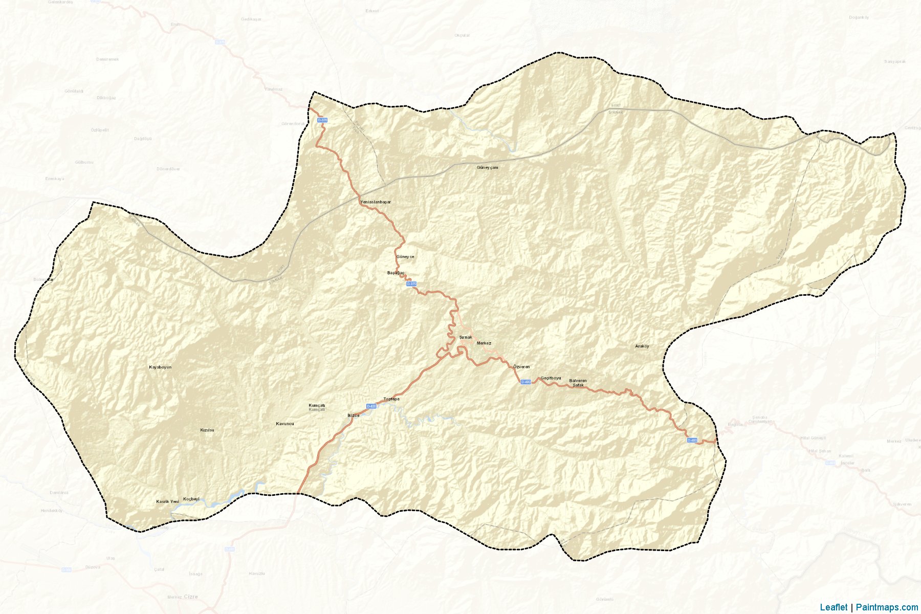 Merkez (Sirnak) Map Cropping Samples-2