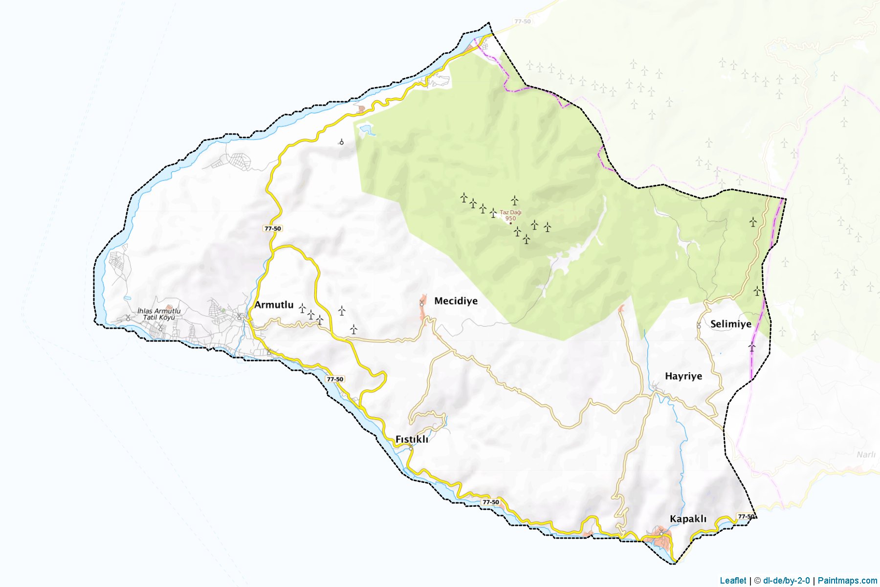 Armutlu (Yalova) Map Cropping Samples-1