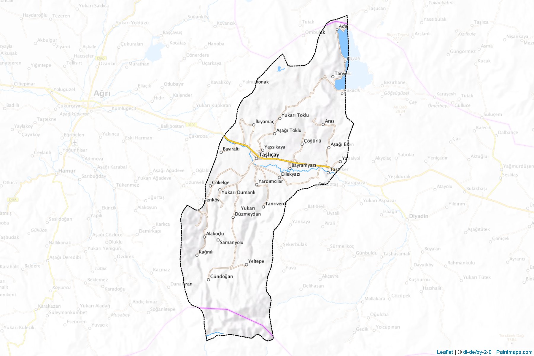 Tasliçay (Agri) Map Cropping Samples-1