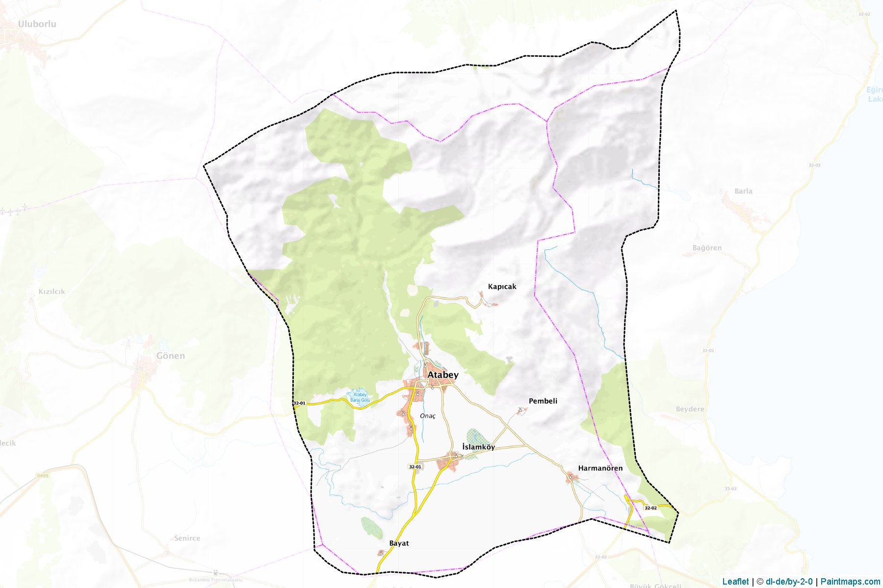 Atabey (Isparta) Map Cropping Samples-1