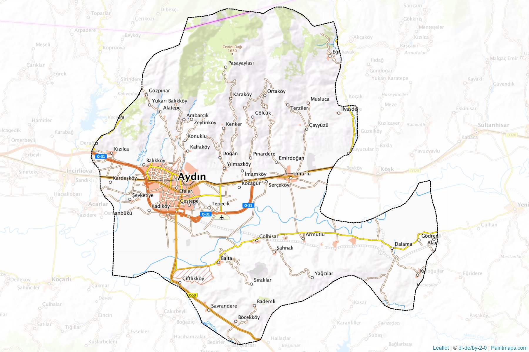 Merkez (Aydin) Map Cropping Samples-1