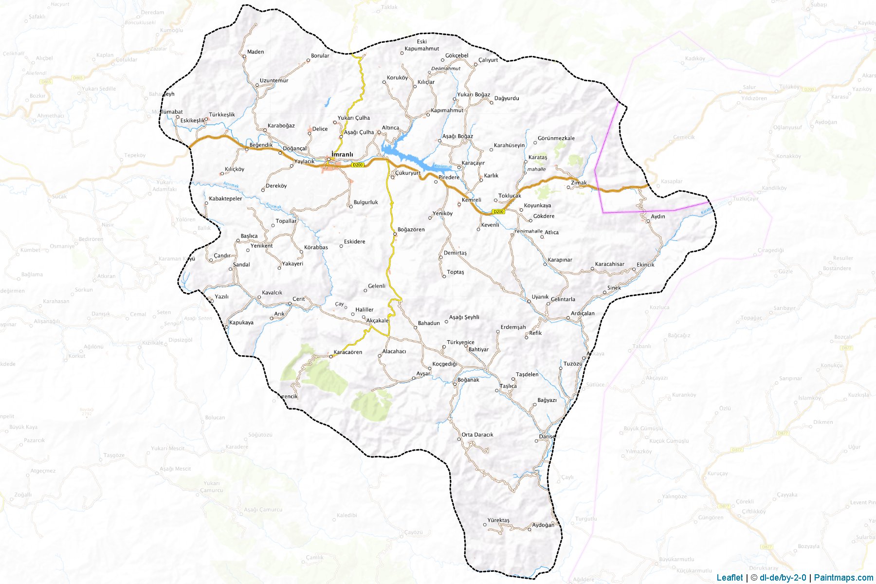 Imranli (Sivas) Map Cropping Samples-1