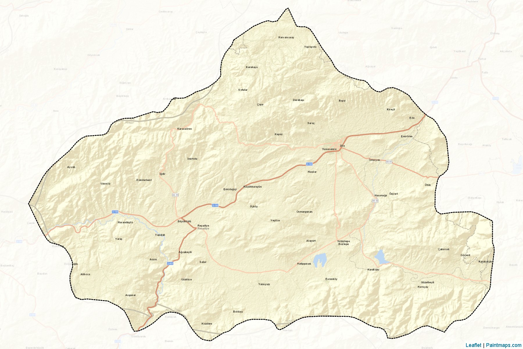 Zile (Tokat) Map Cropping Samples-2