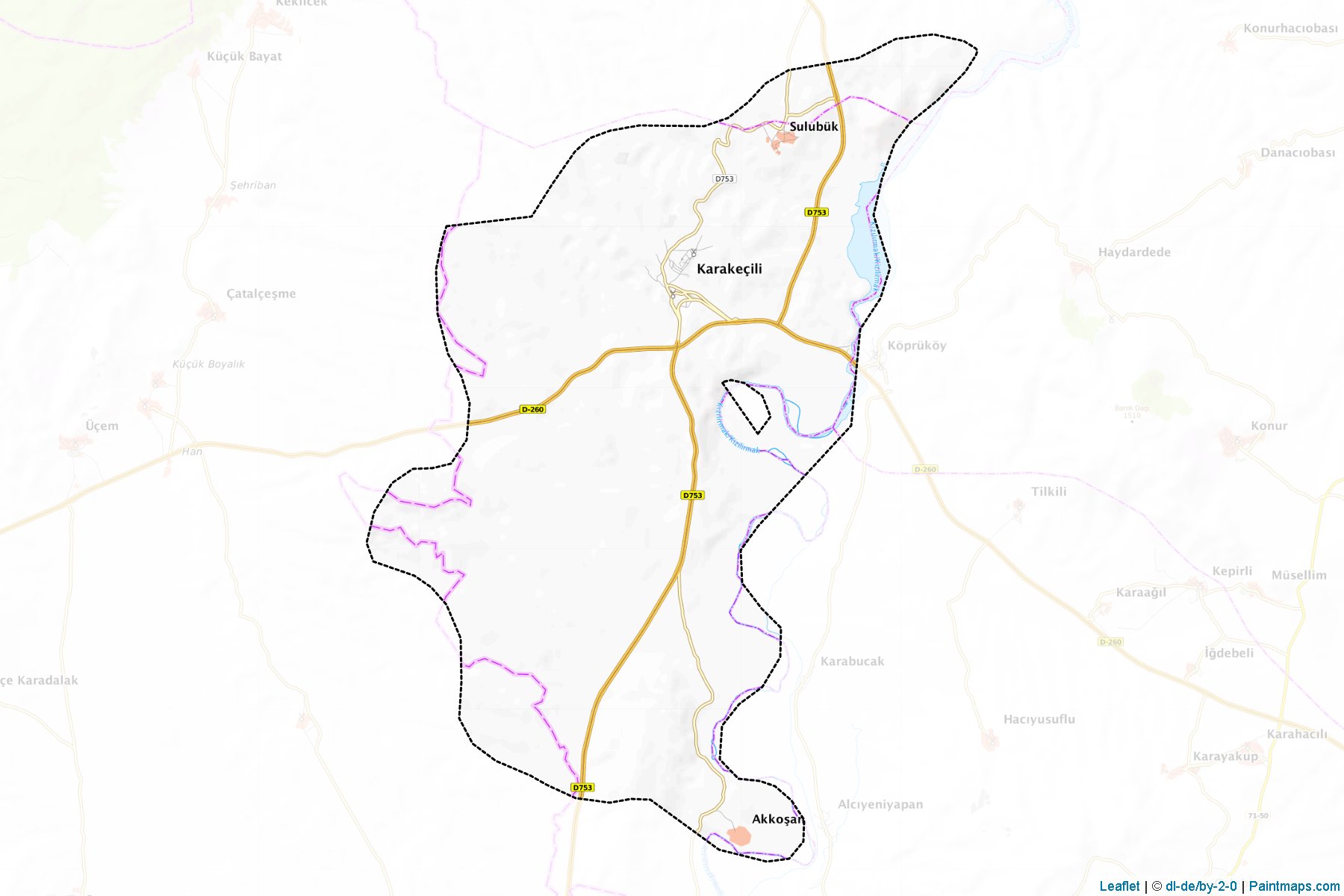 Bahsili (Kinkkale) Map Cropping Samples-1