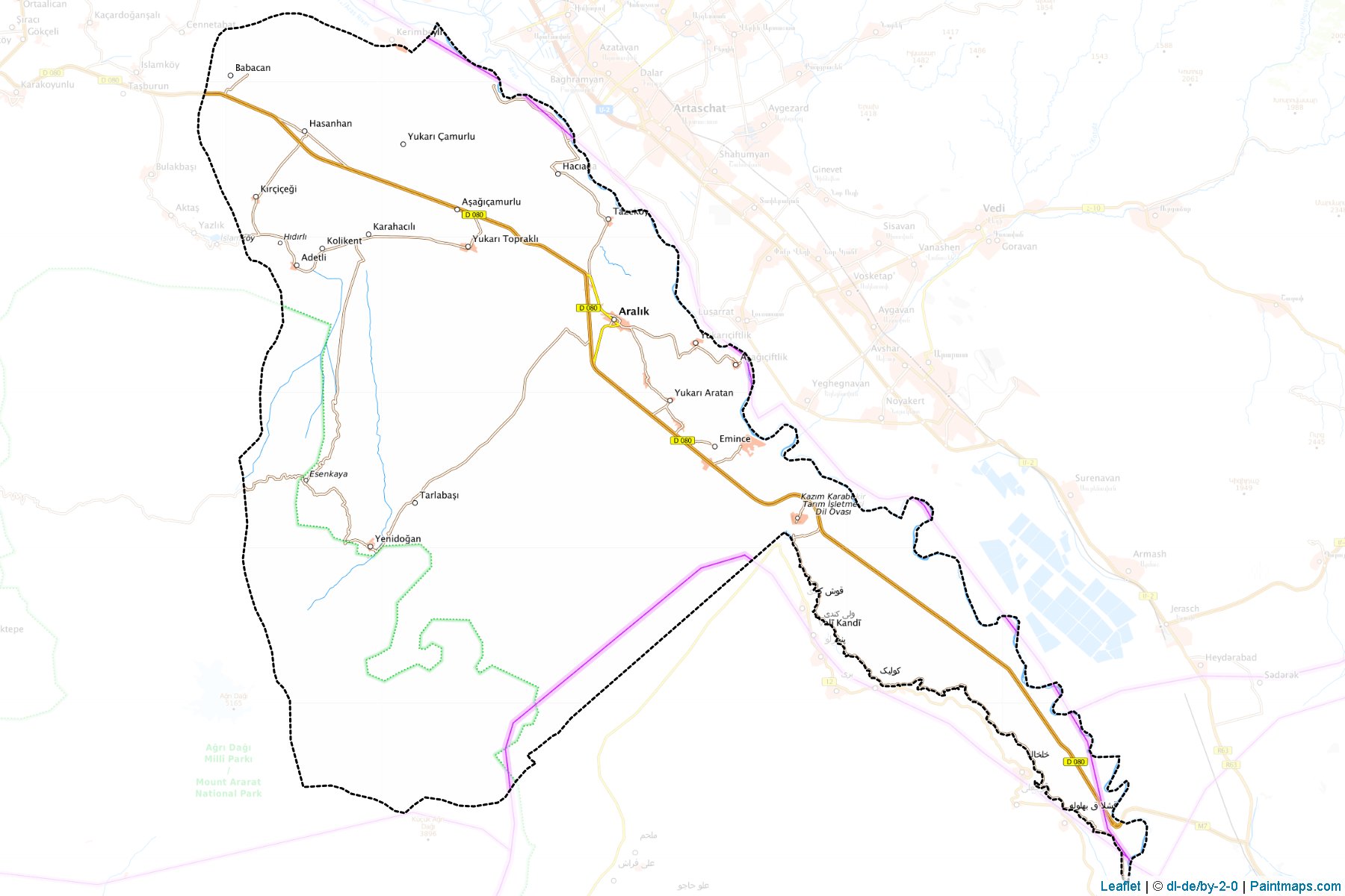 Aralik (Igdir) Map Cropping Samples-1