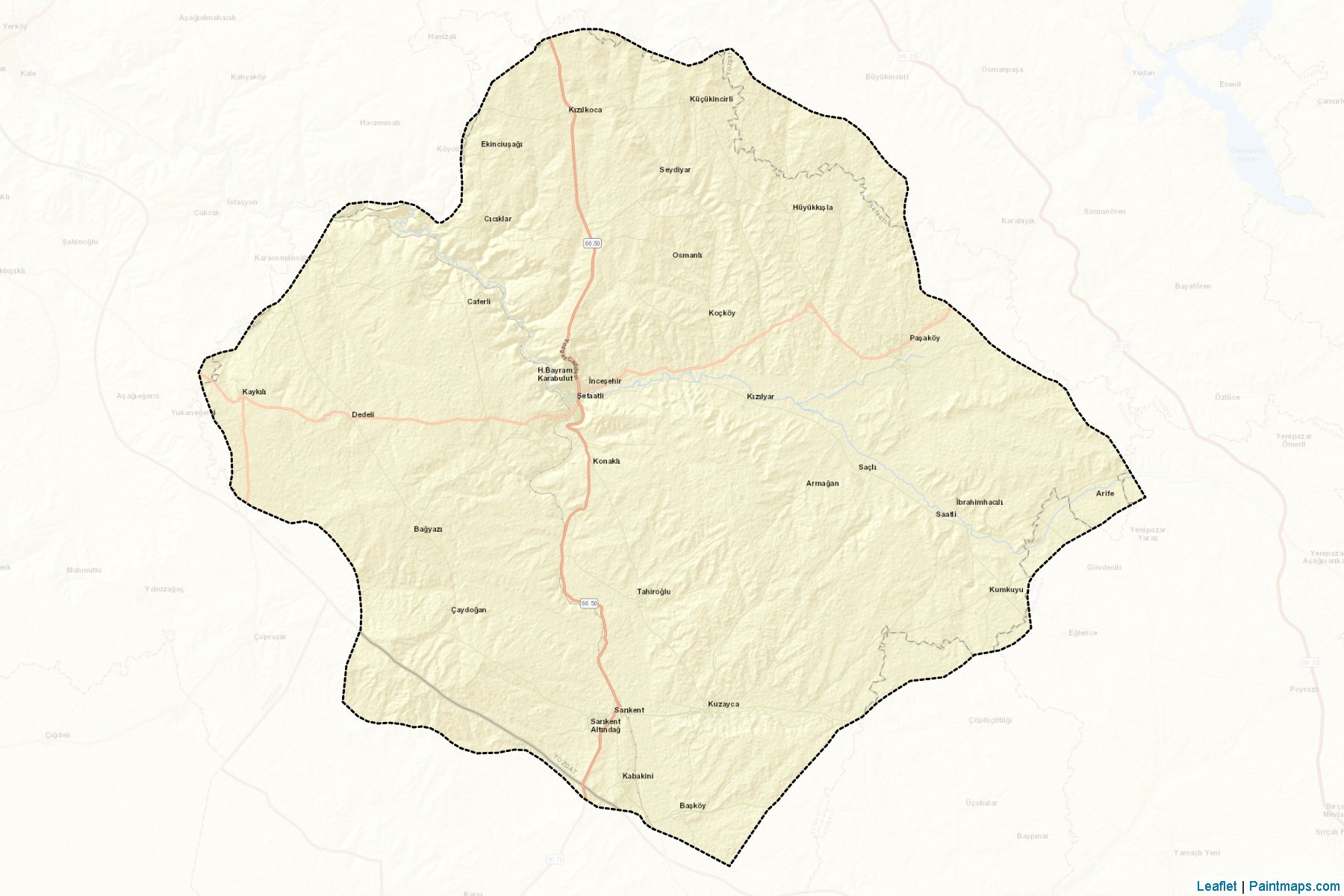 Sefaatli (Yozgat) Map Cropping Samples-2