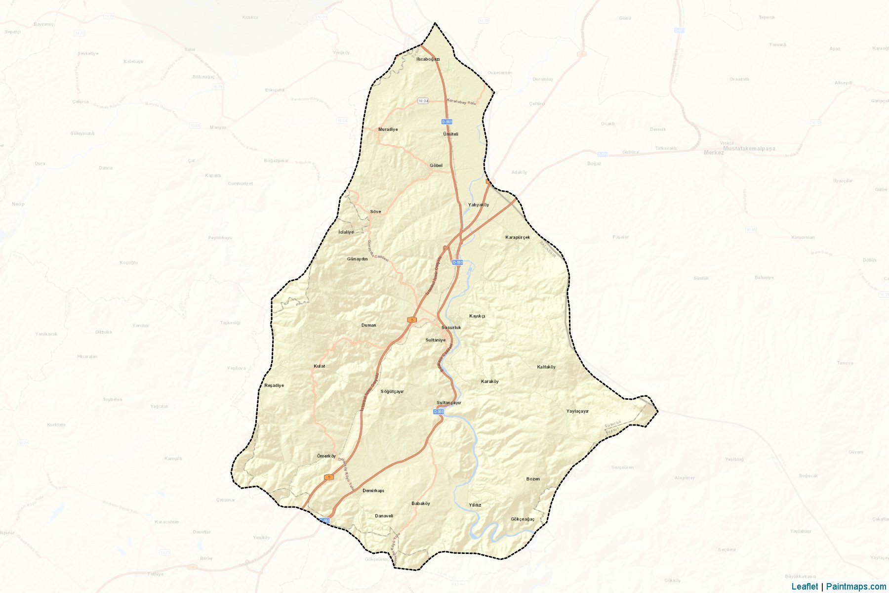 Susurluk (Balikesir) Map Cropping Samples-2