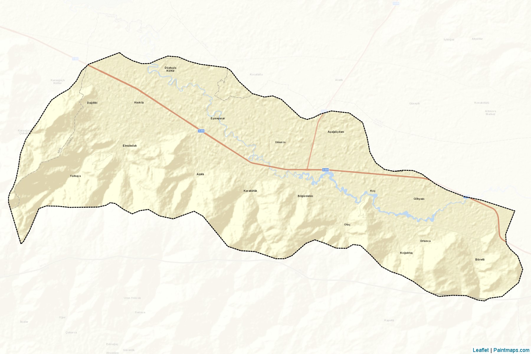 Muestras de recorte de mapas Hasköy (Mus)-2