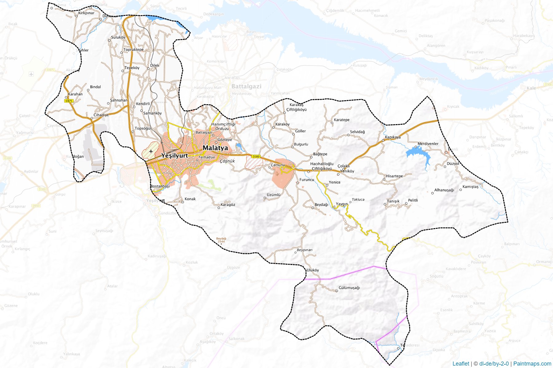 Merkez (Malatya) Map Cropping Samples-1