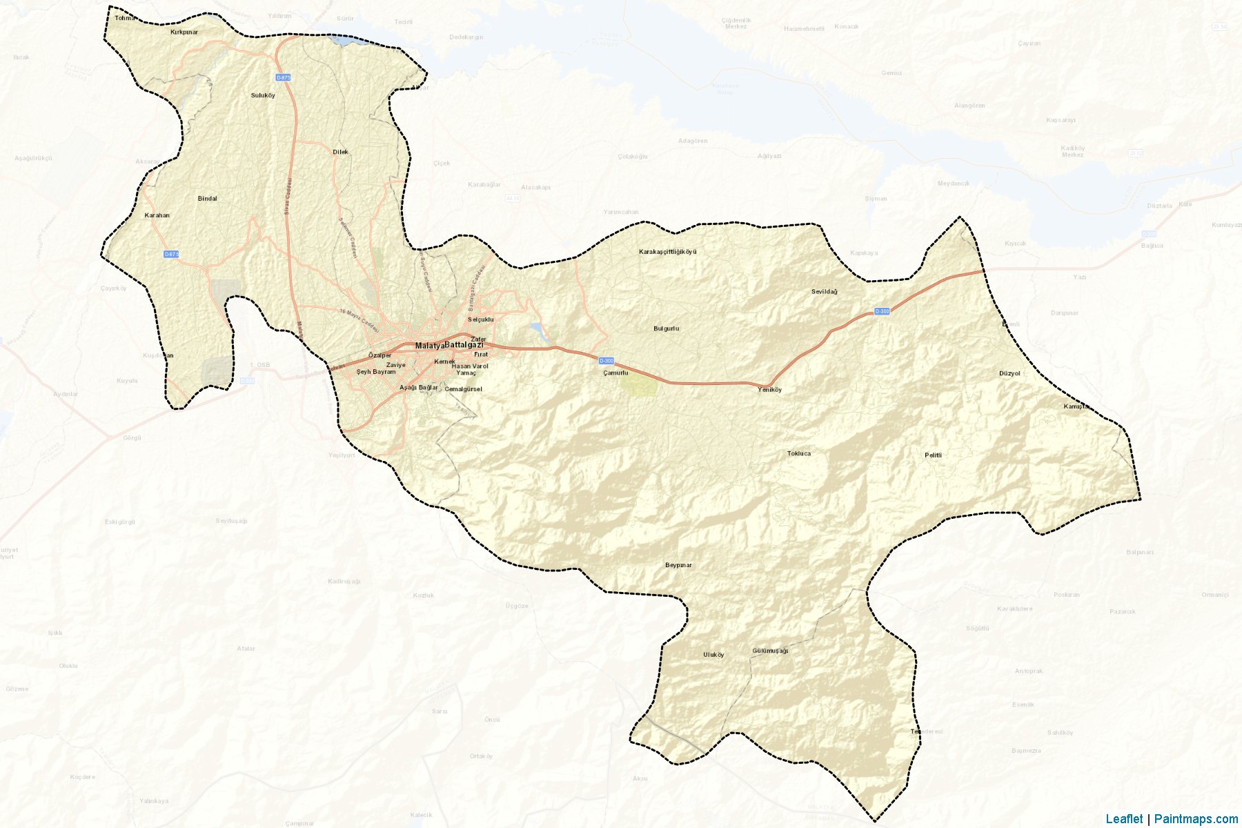 Merkez (Malatya) Map Cropping Samples-2