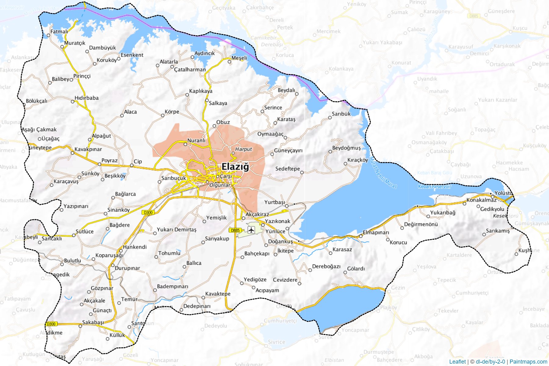 Merkez (Elazig) Map Cropping Samples-1