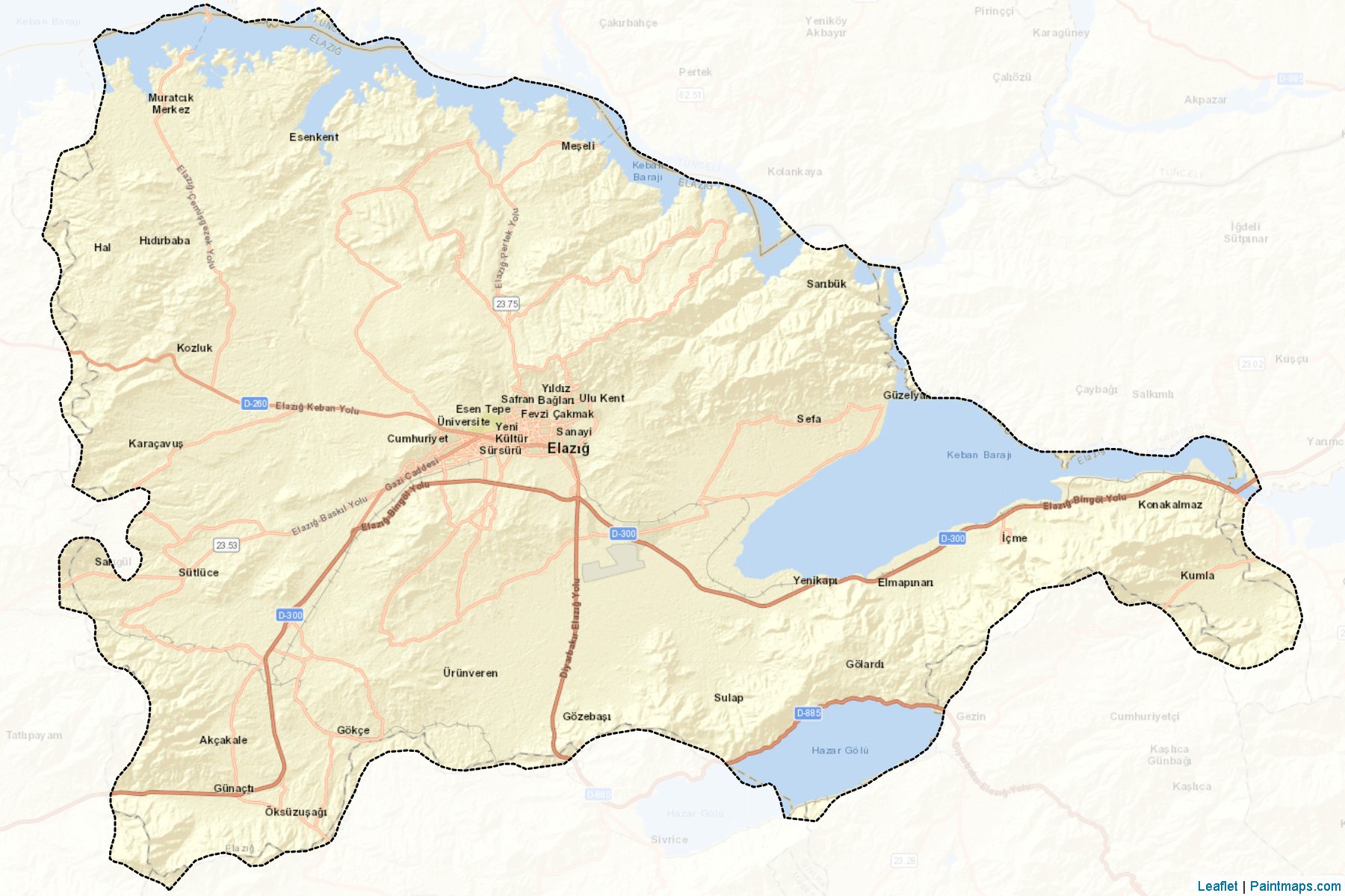 Merkez (Elazig) Map Cropping Samples-2