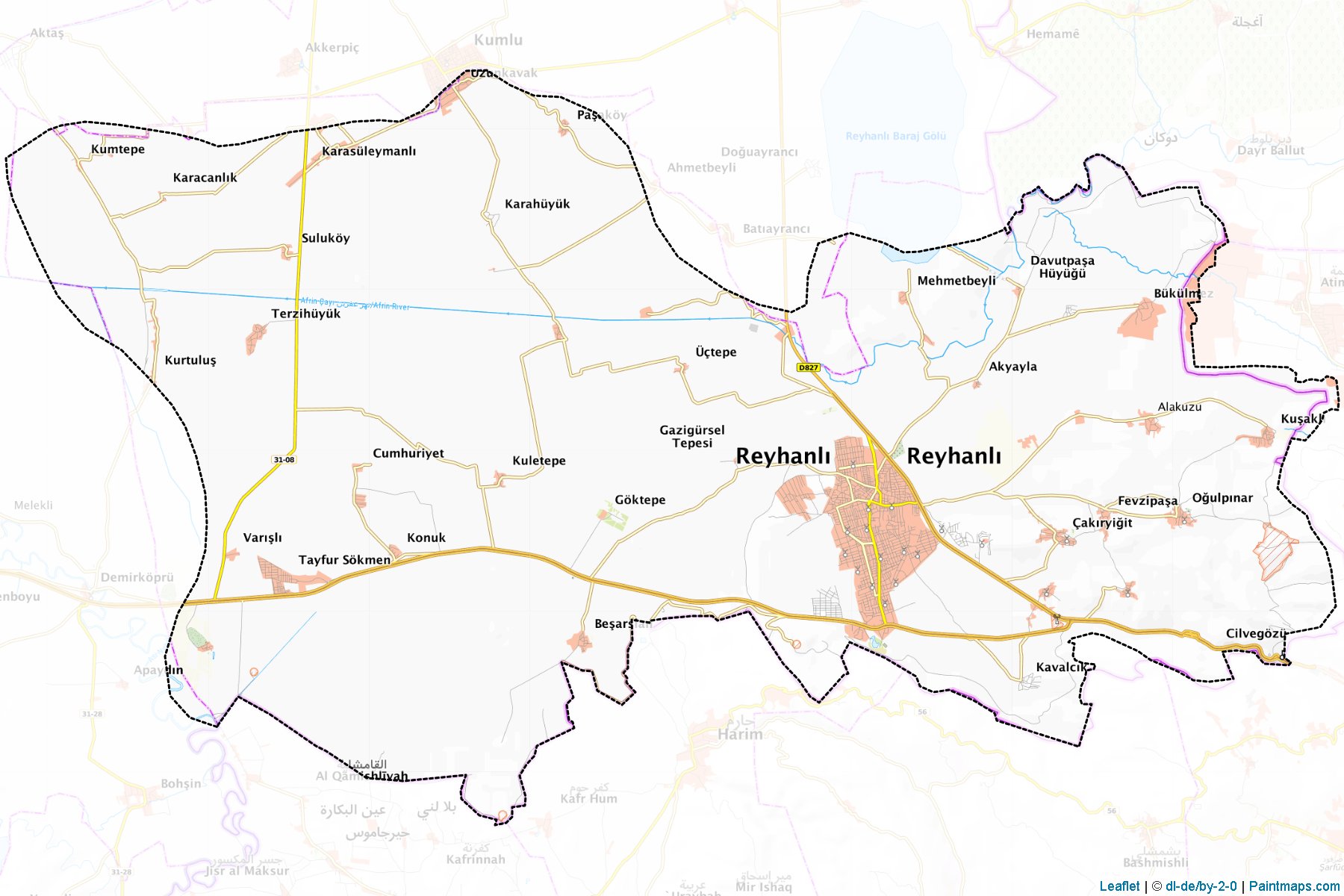 Reyhanli (Hatay) Map Cropping Samples-1