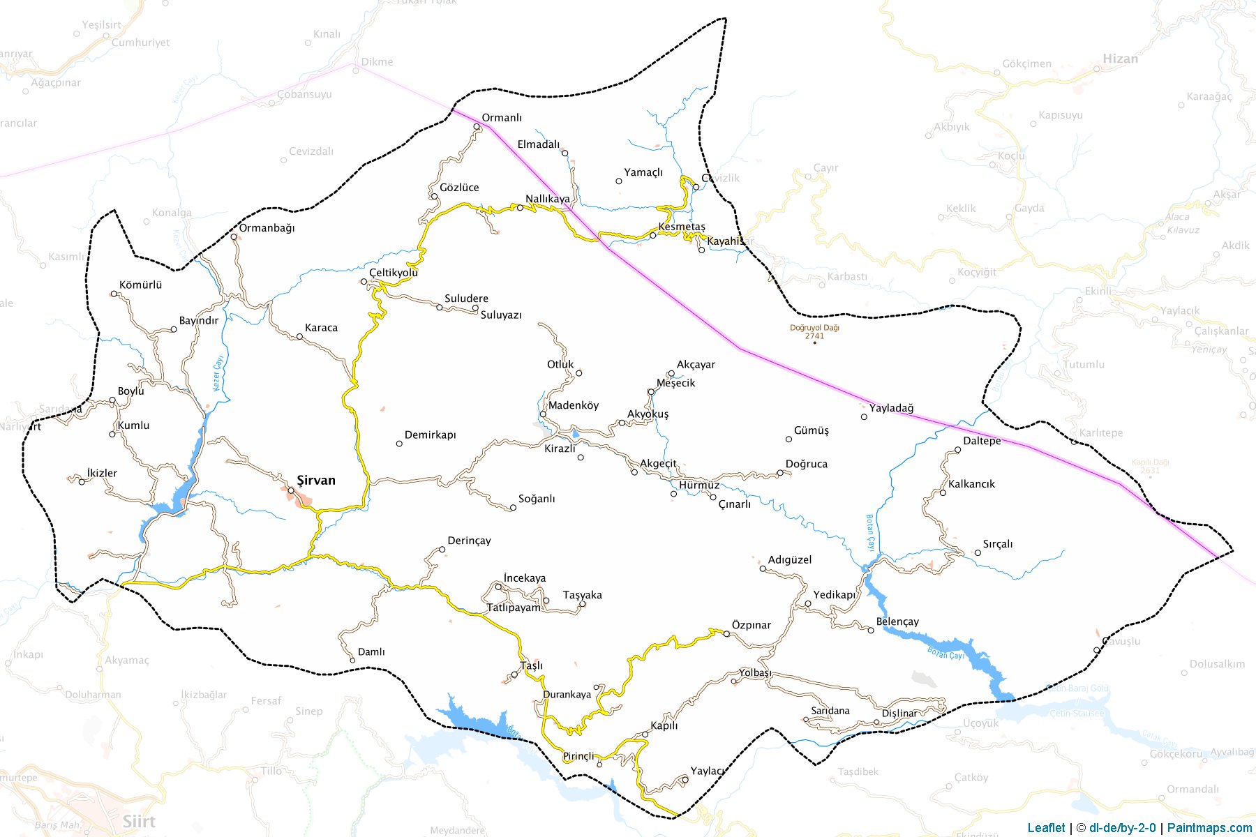 Sirvan (Siirt) Map Cropping Samples-1