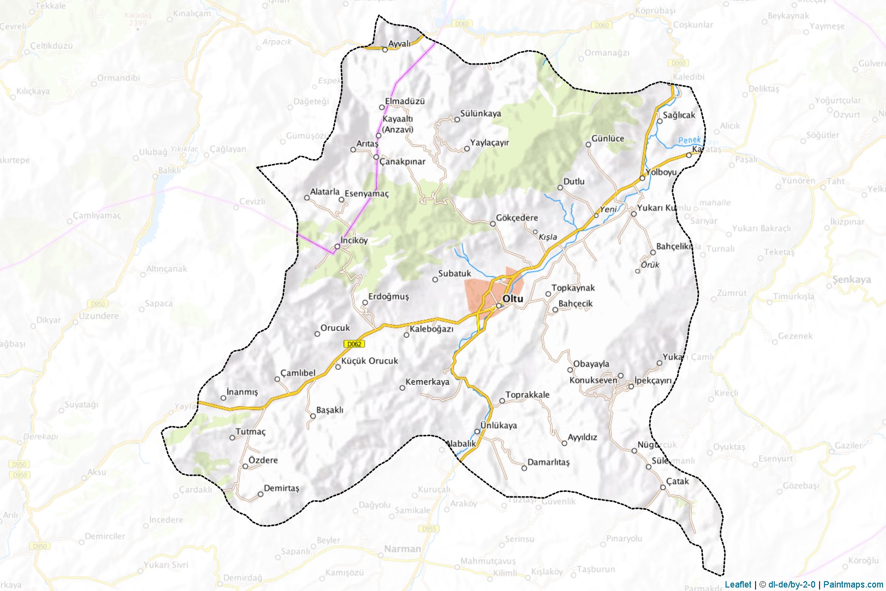 Muestras de recorte de mapas Oltu (Erzurum)-1