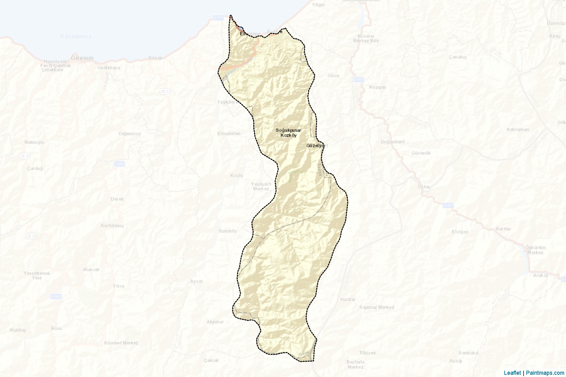 Yaglidere (Giresun) Map Cropping Samples-2