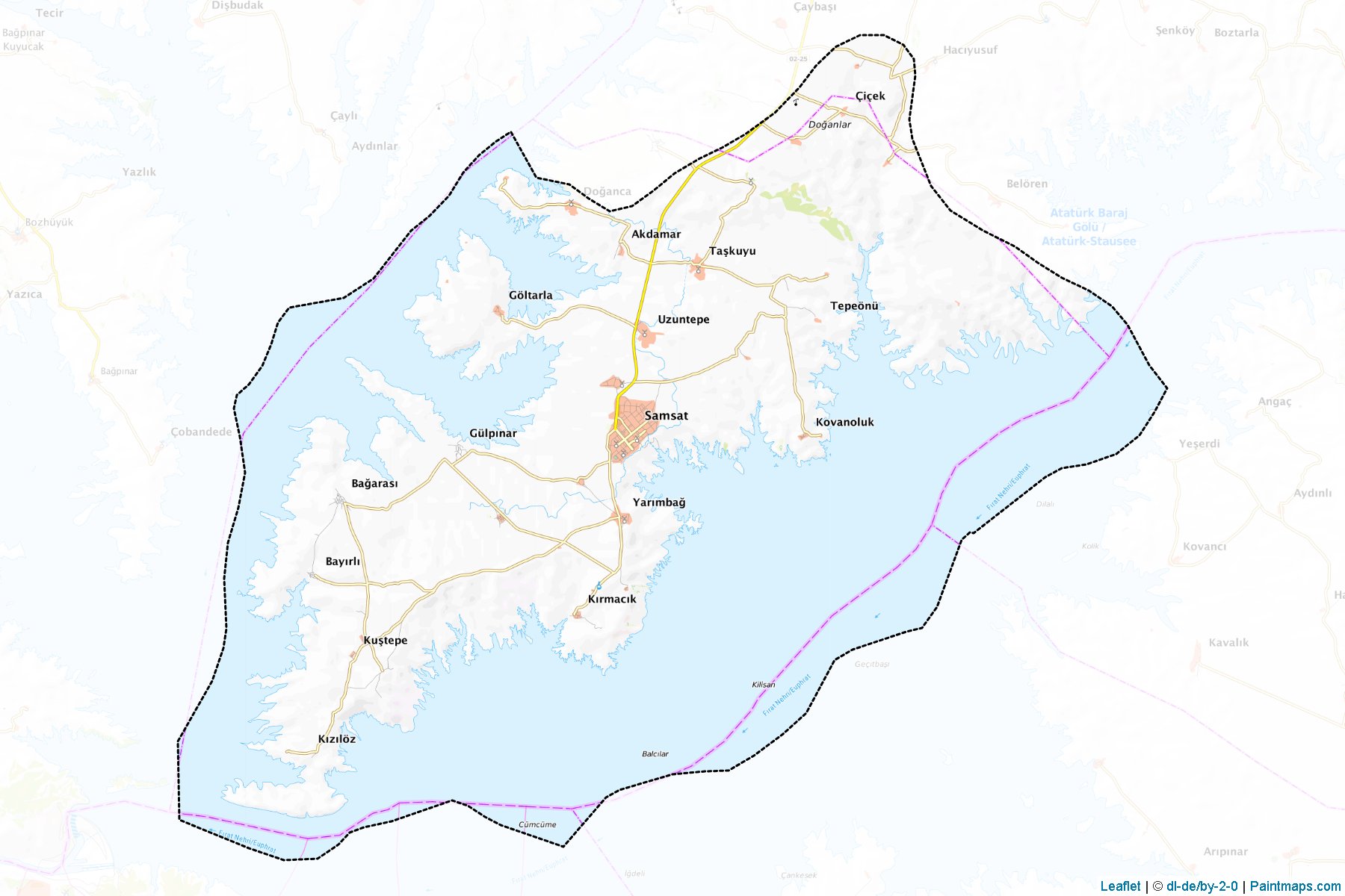 Samsat (Adiyaman) Map Cropping Samples-1