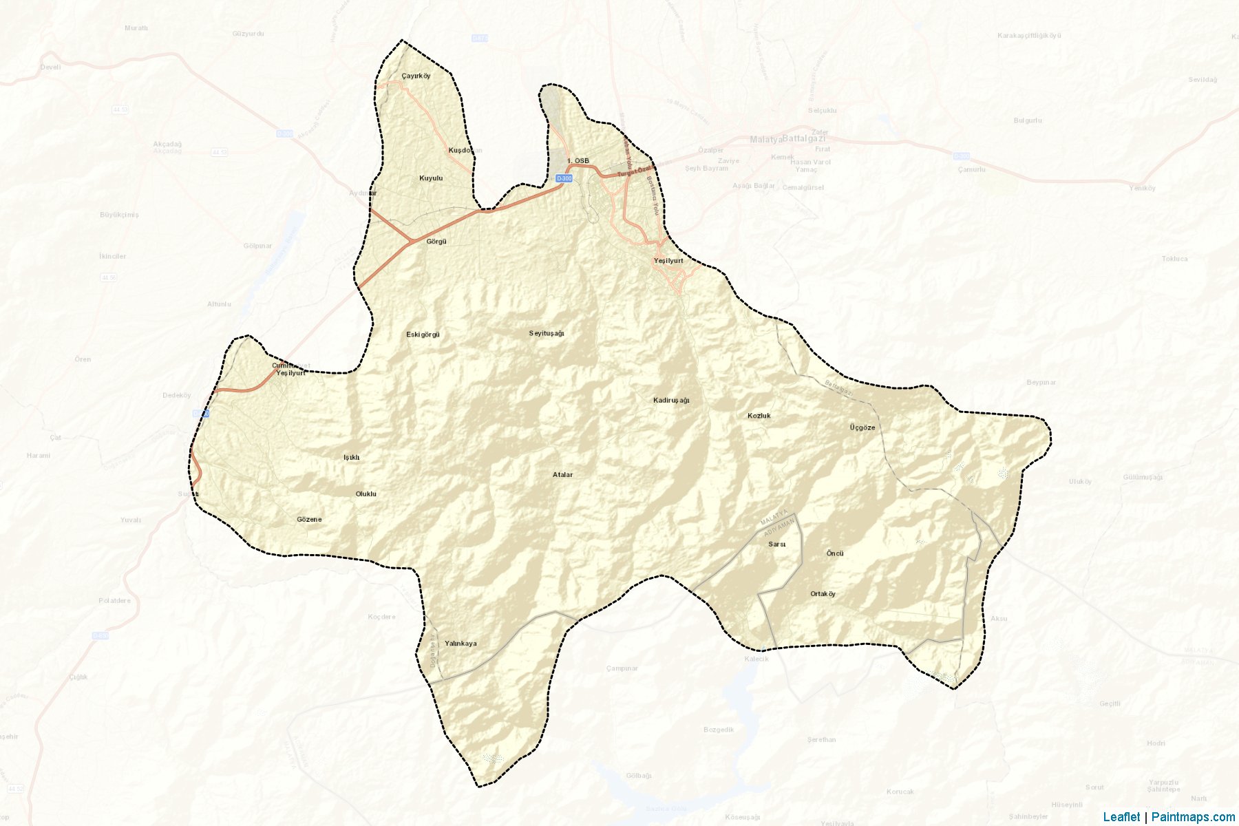 Yesilyurt (Malatya) Map Cropping Samples-2