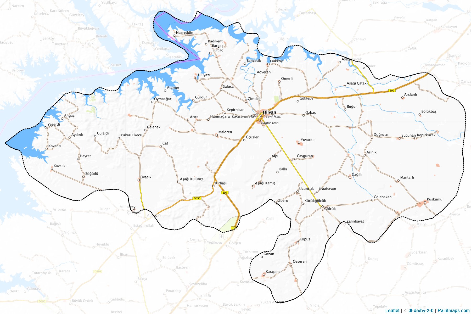 Hilvan (Sanliurfa) Map Cropping Samples-1