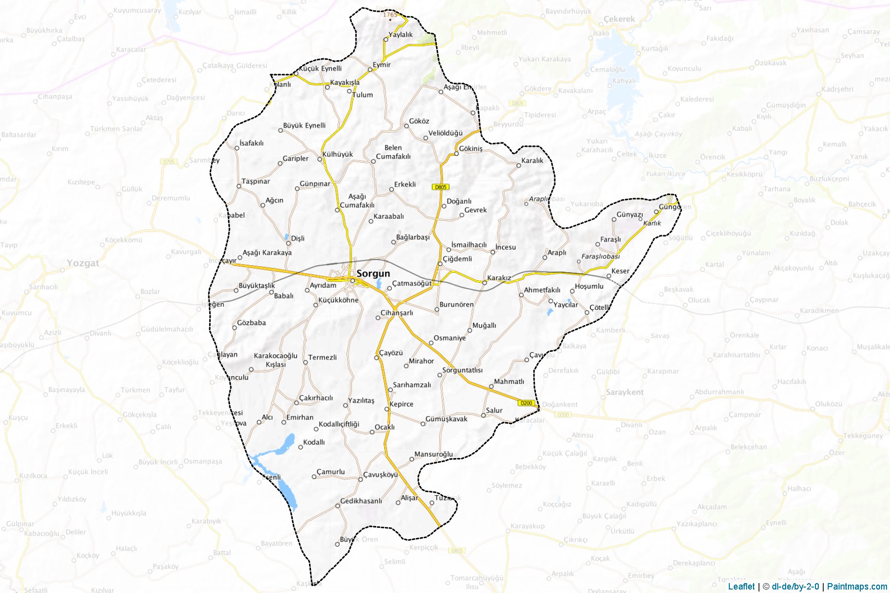 Sorgun (Yozgat) Map Cropping Samples-1