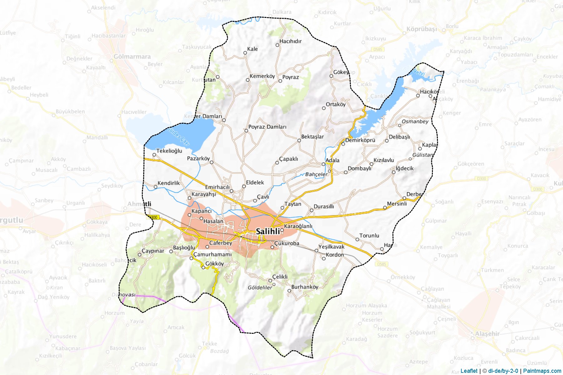 Muestras de recorte de mapas Salihli (Manisa)-1