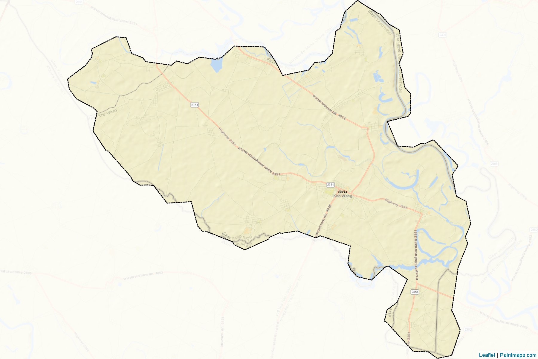 Kho Wang (Yasothon) Map Cropping Samples-2