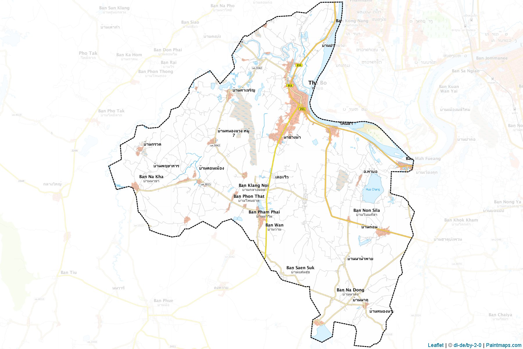 Tha Bo (Nong Khai) Map Cropping Samples-1