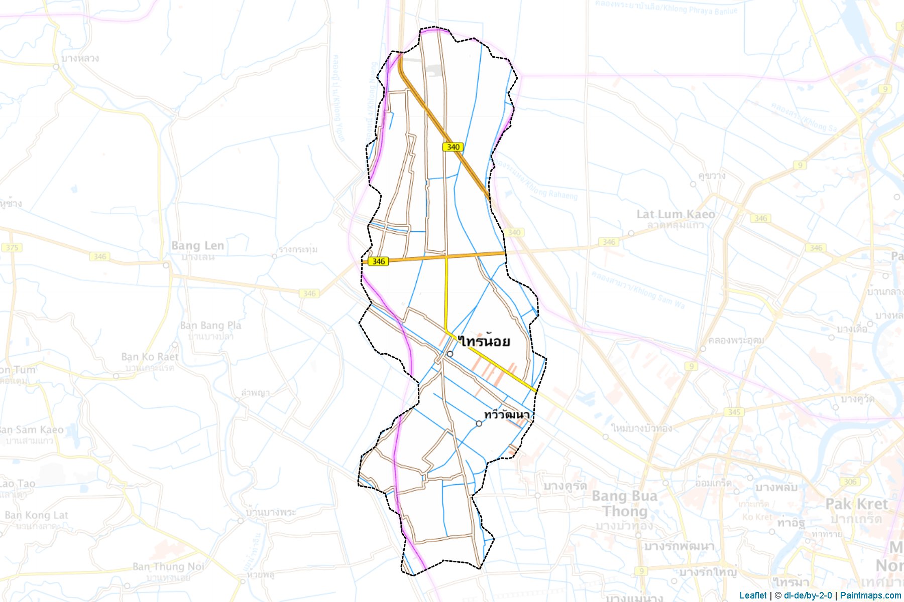 Sai Noi (Nonthaburi) Map Cropping Samples-1