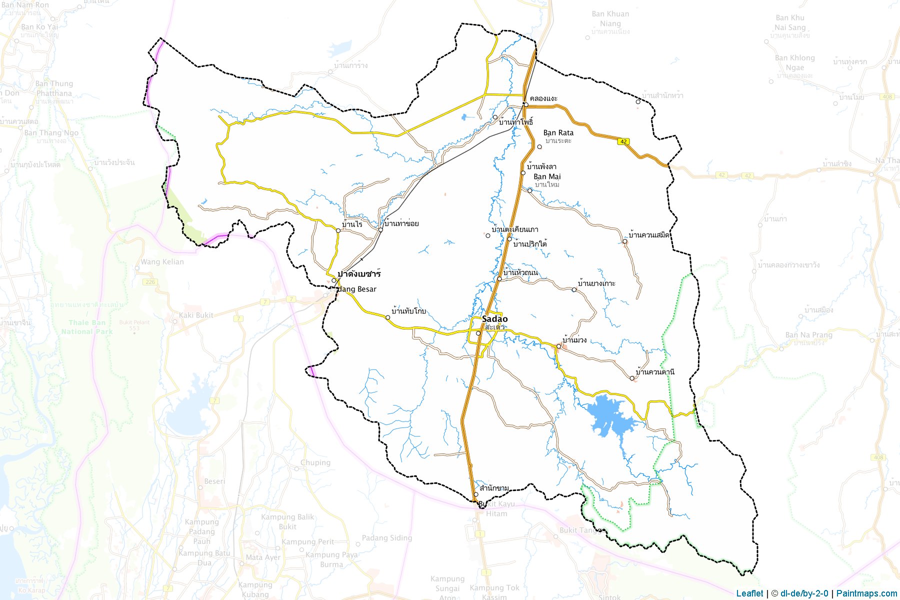 Sadao (Songkhla) Map Cropping Samples-1