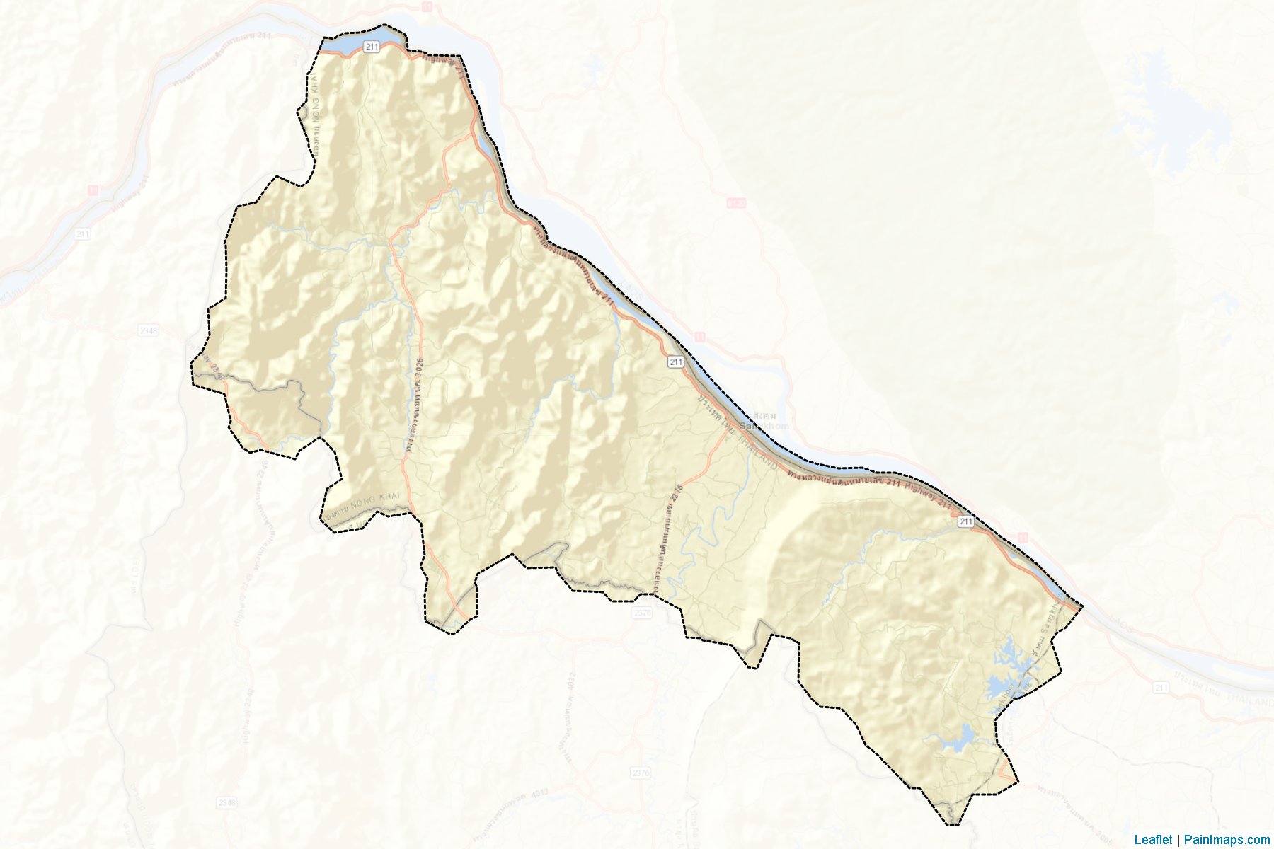 Sangkhom (Nong Khai) Map Cropping Samples-2