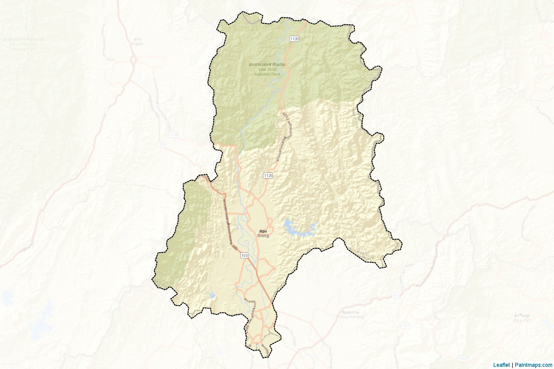 Muestras de recorte de mapas Song (Phrae)-2