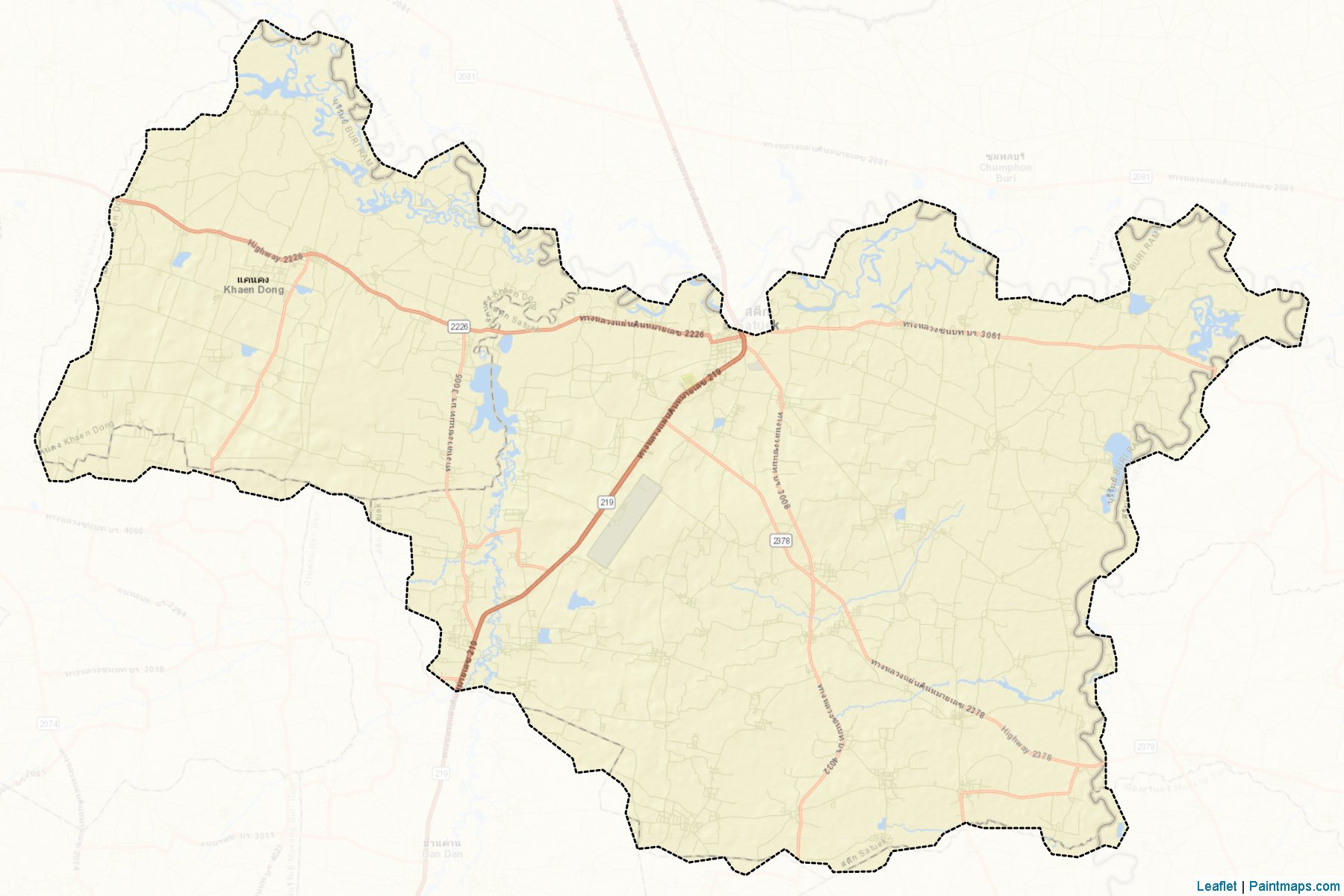 Satuek (Buriram) Map Cropping Samples-2