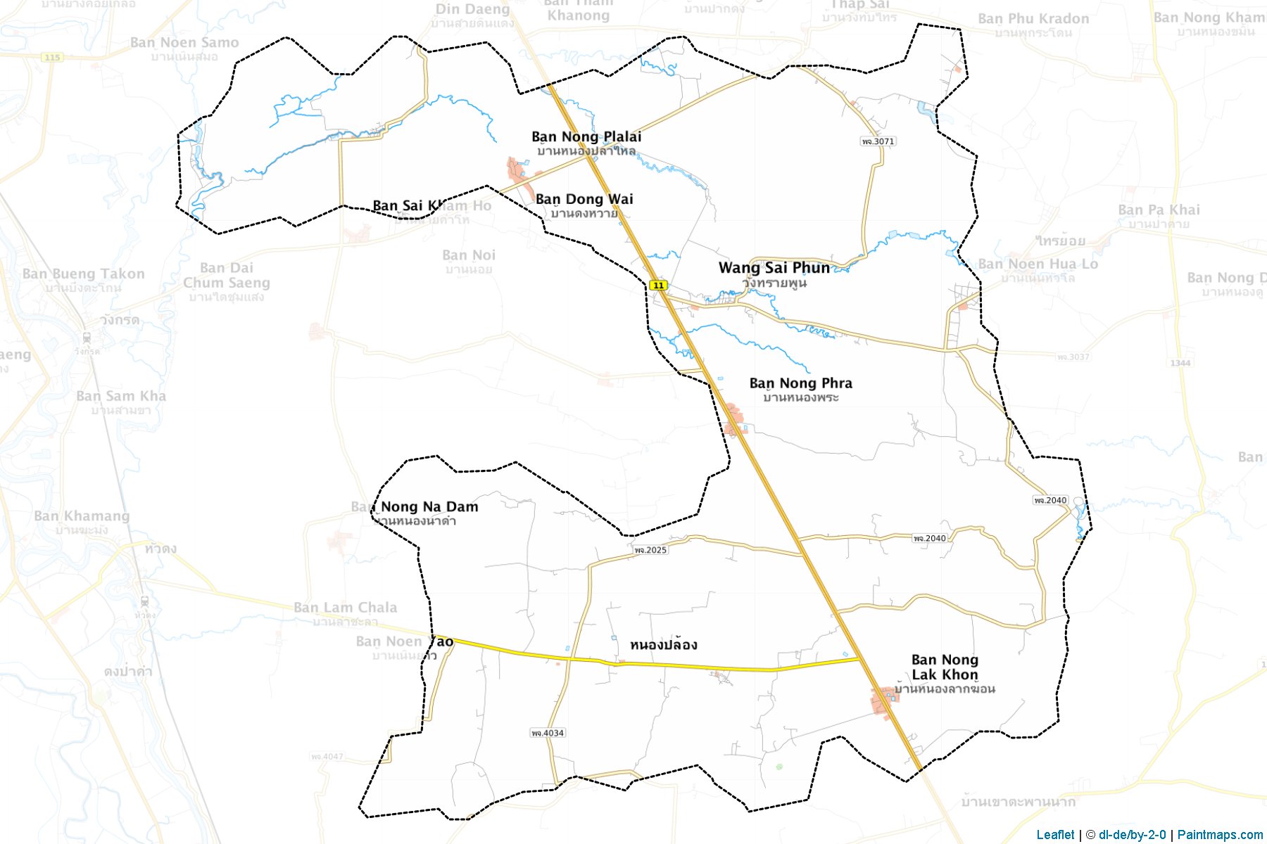 Wang Sai Phun (Phichit) Map Cropping Samples-1