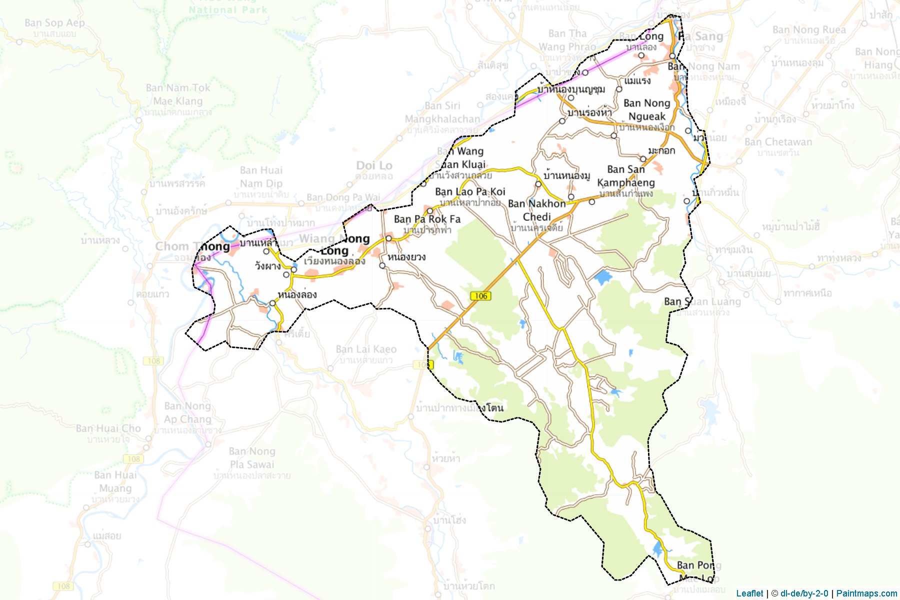 Pa Sang (Lamphun) Map Cropping Samples-1