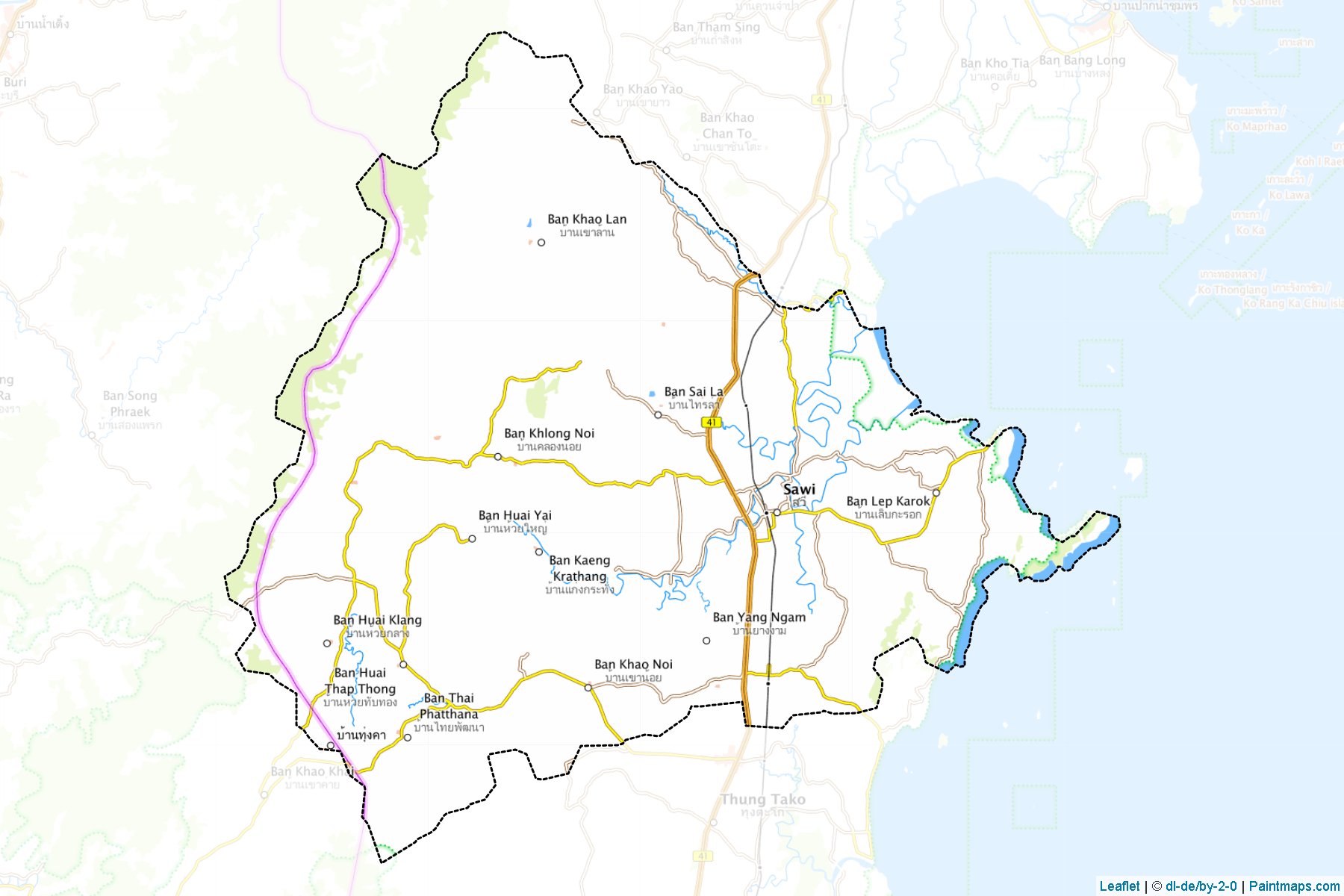 Sawi (Chumphon) Map Cropping Samples-1