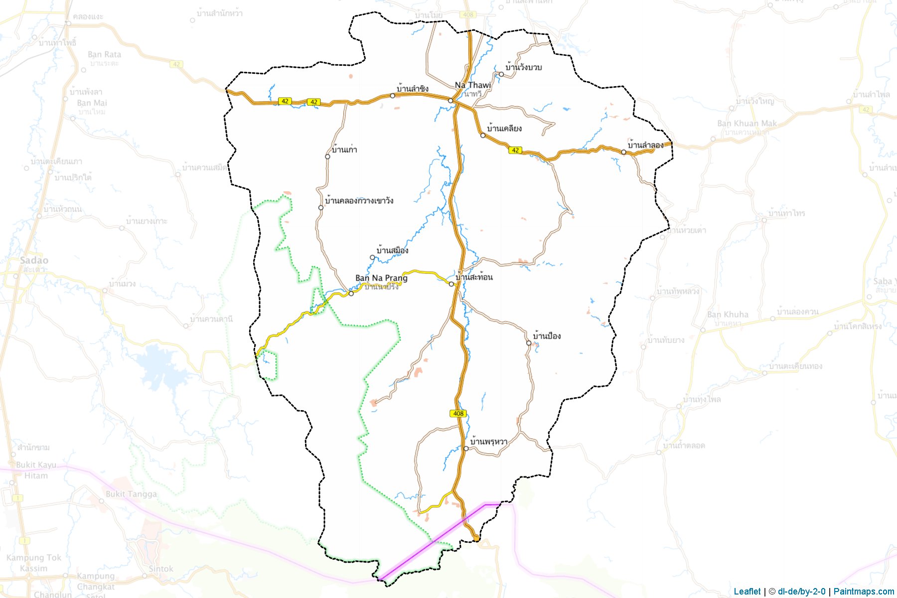 Na Thawi (Songkhla) Map Cropping Samples-1