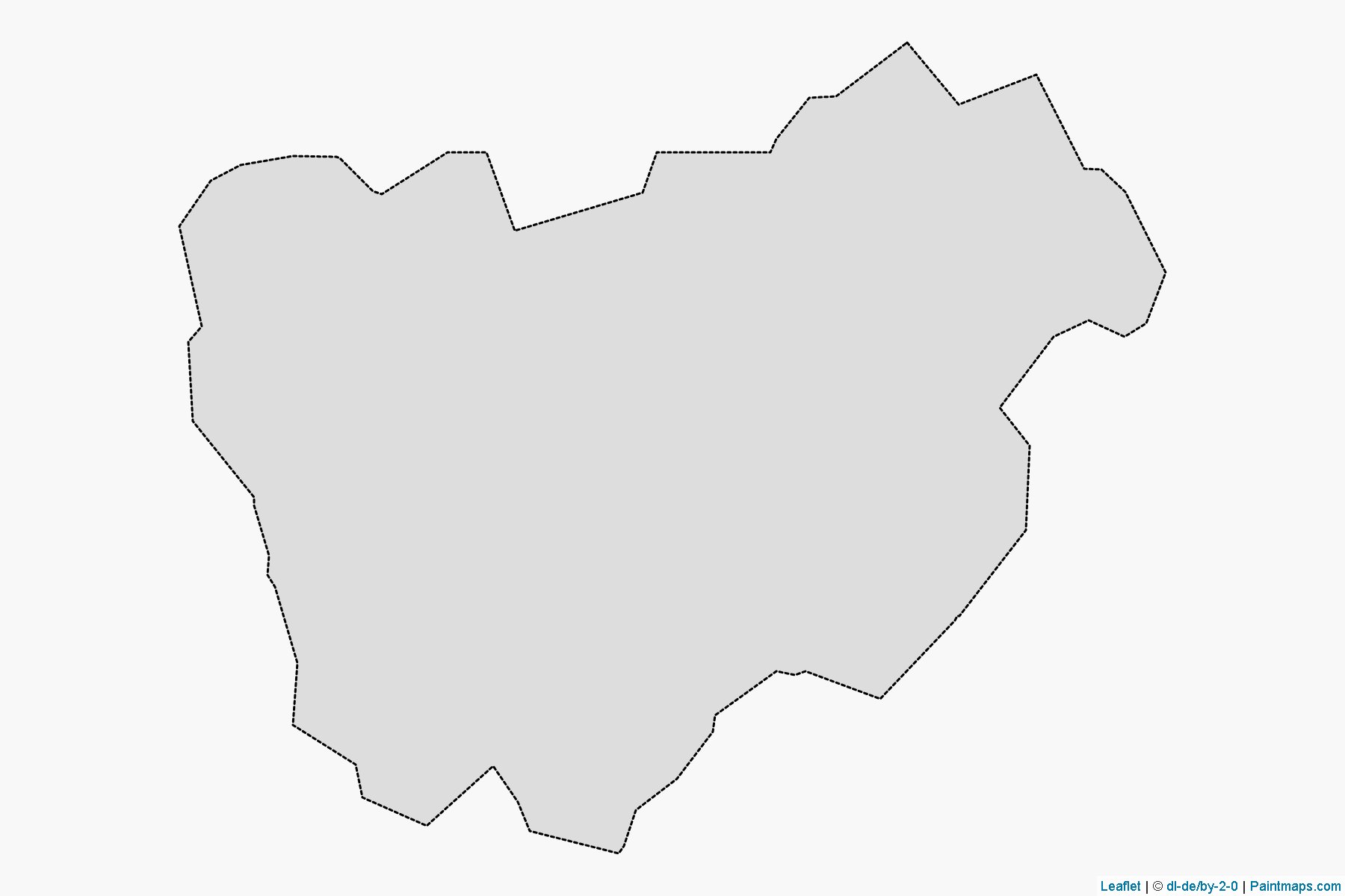 Muestras de recorte de mapas Uijeongbu (Gyeonggi)-1