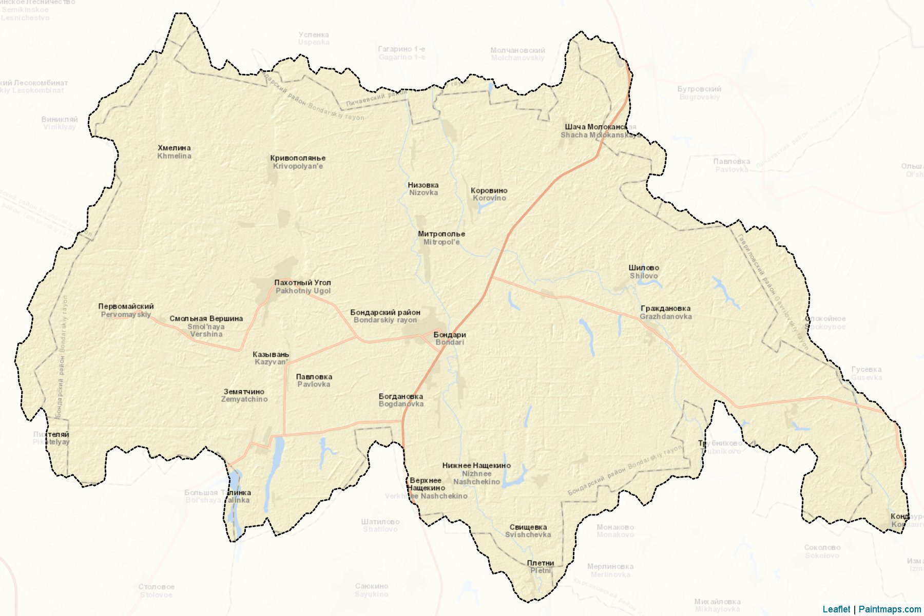 Bondarskiy (Tambov) Map Cropping Samples-2