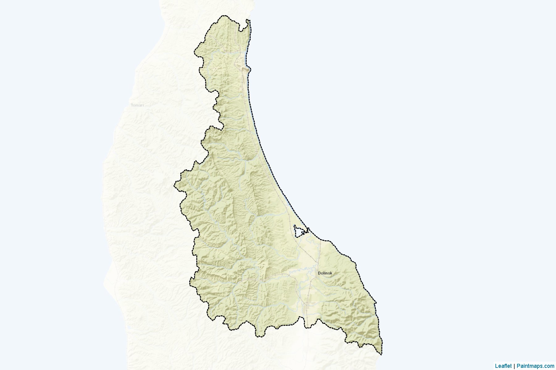 Dolinskiy (Sakhalin) Map Cropping Samples-2