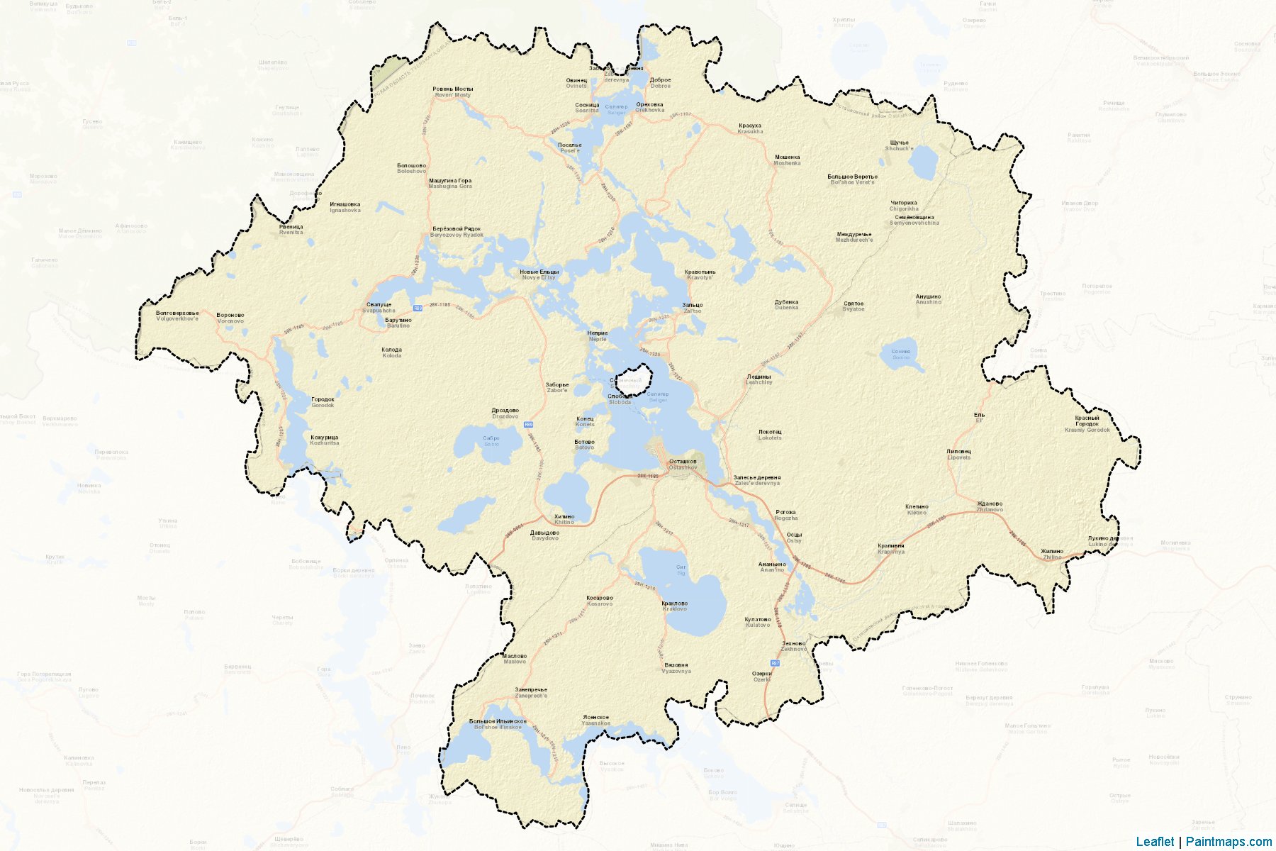 Ostashkovskiy (Tver) Map Cropping Samples-2