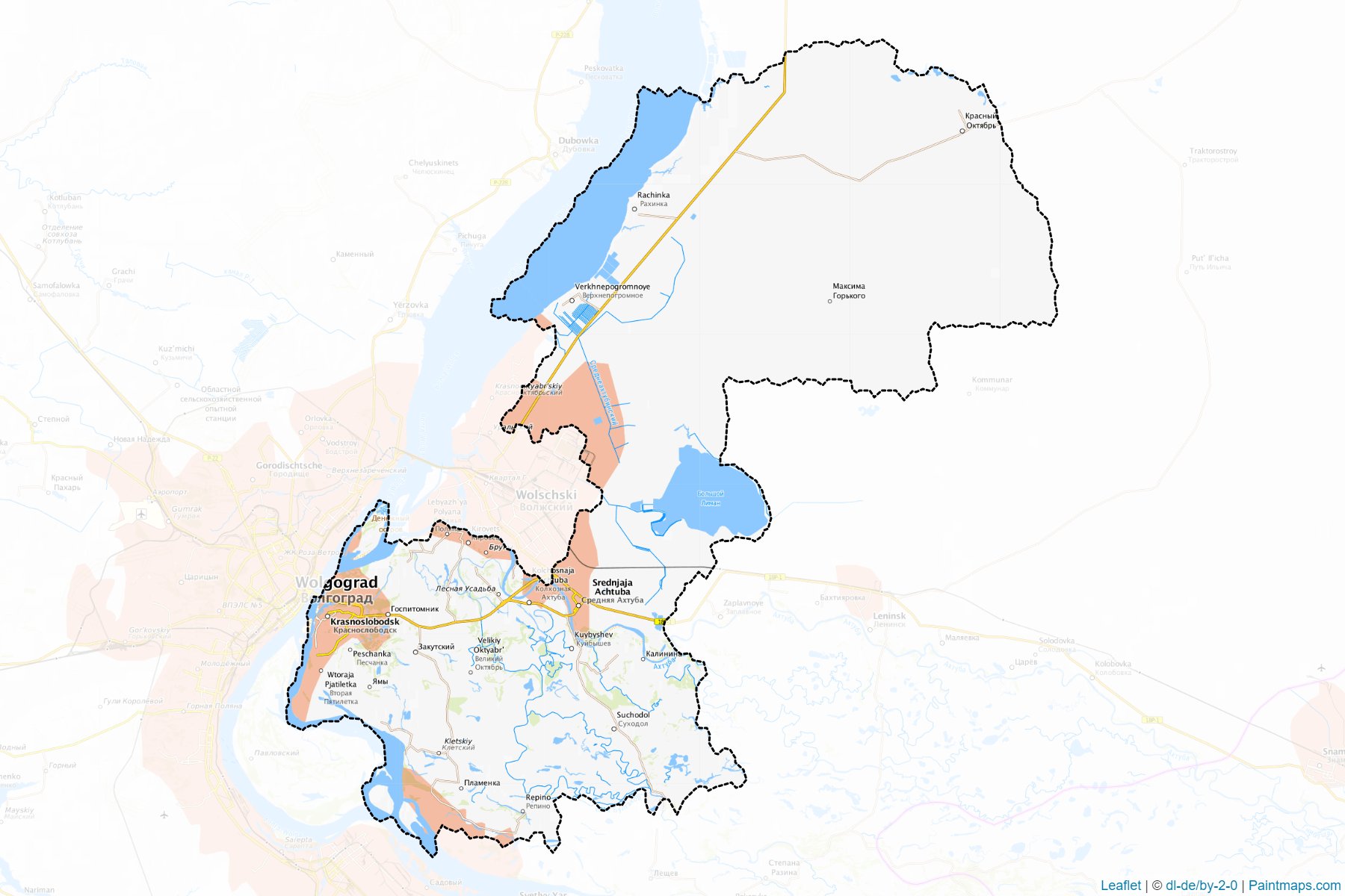 Sredneakhtubinskiy (Volgograd) Haritası Örnekleri-1